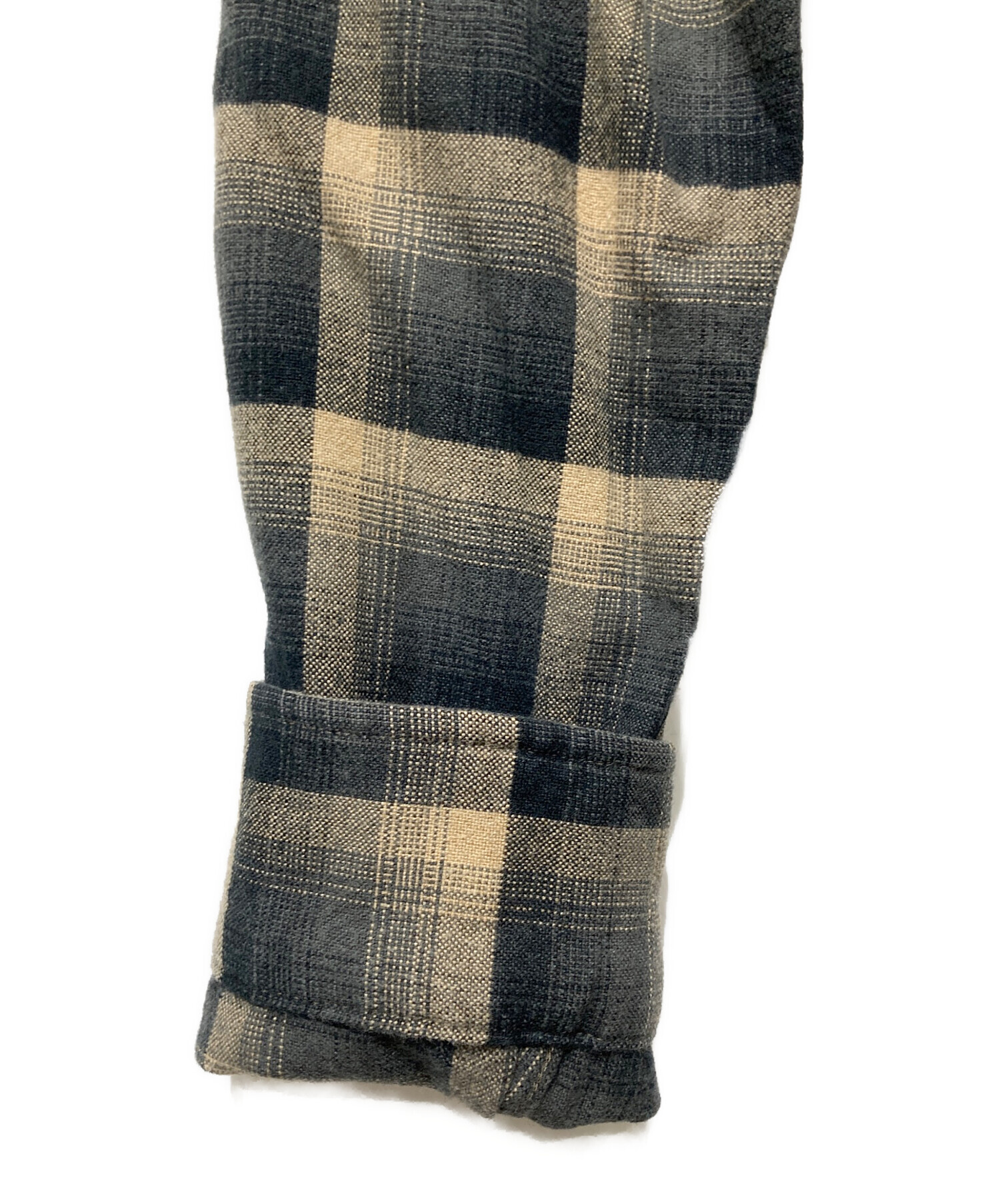 中古・古着通販】RRL (ダブルアールエル) オンブレチェックネルシャツ