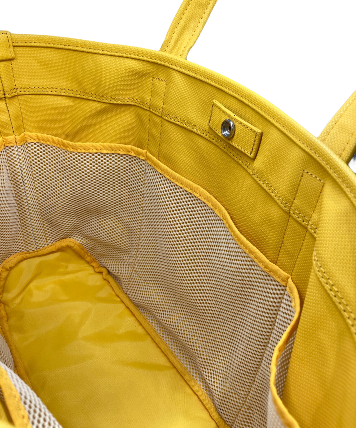 PORTER 】Love＆Peace ラブアンドピース トートバッグ　イエロー PORTER 】Love＆Peace ラブアンドピース トートバッグ イエロー