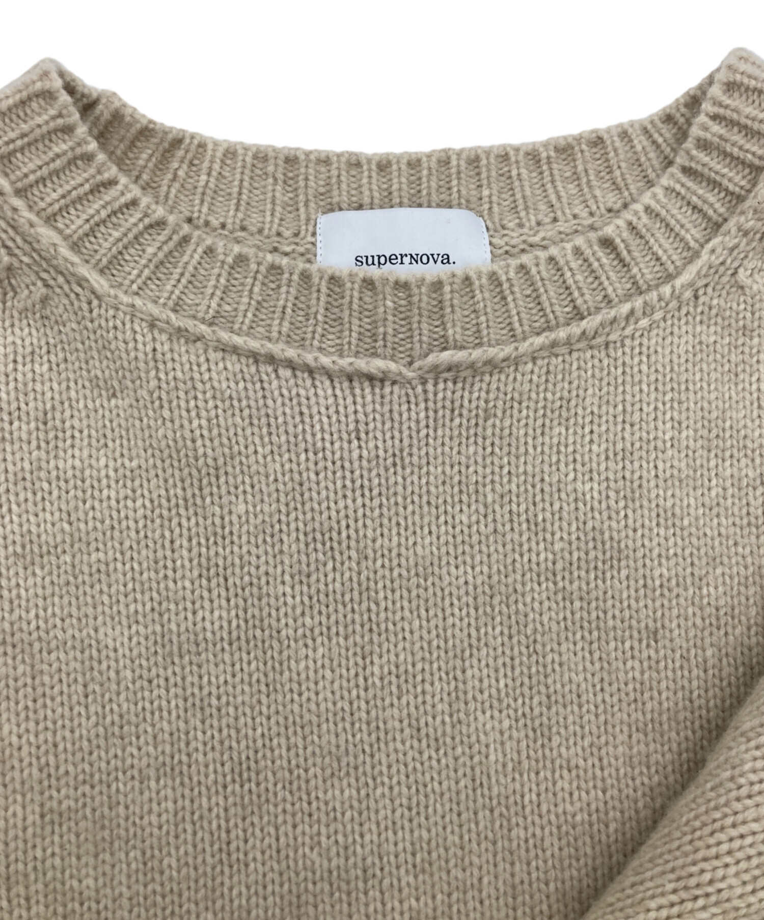 トップス superNova. Moebius knit sweater 中古・古着通販】superNova. (スーパーノヴァ) Moebius knit sweater