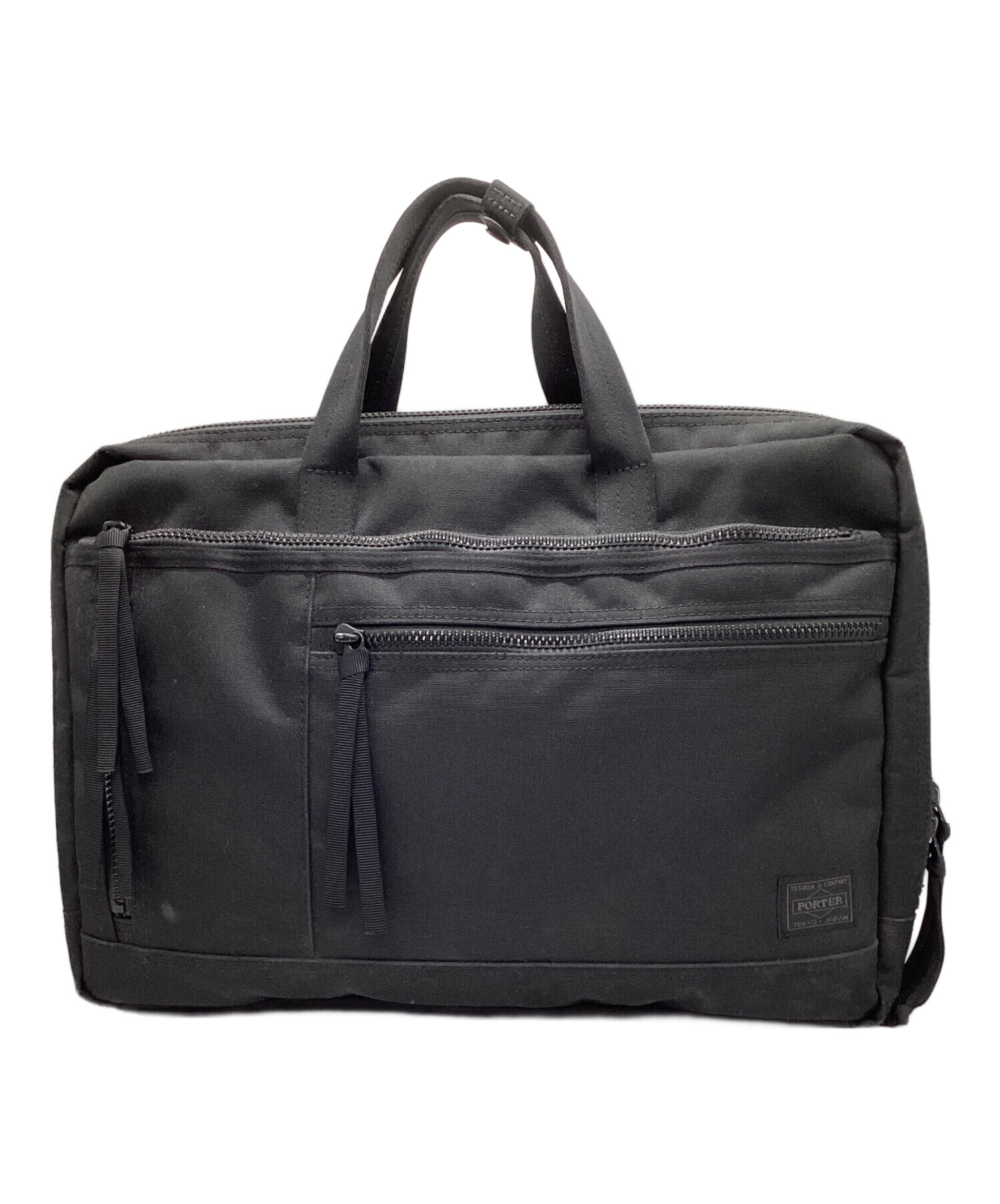 中古・古着通販】PORTER (ポーター) ブリーフケース ブラック