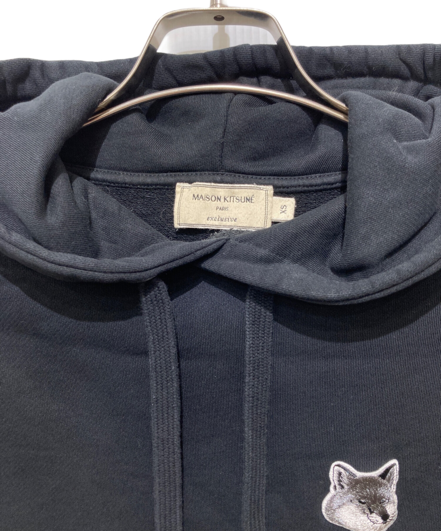 MAISON KITSUNE メゾンキツネ パーカー S 紺 【古着】【中古】【送料無料】 楽天市場】maison kitsune 中古（パーカー｜トップス）：メンズ