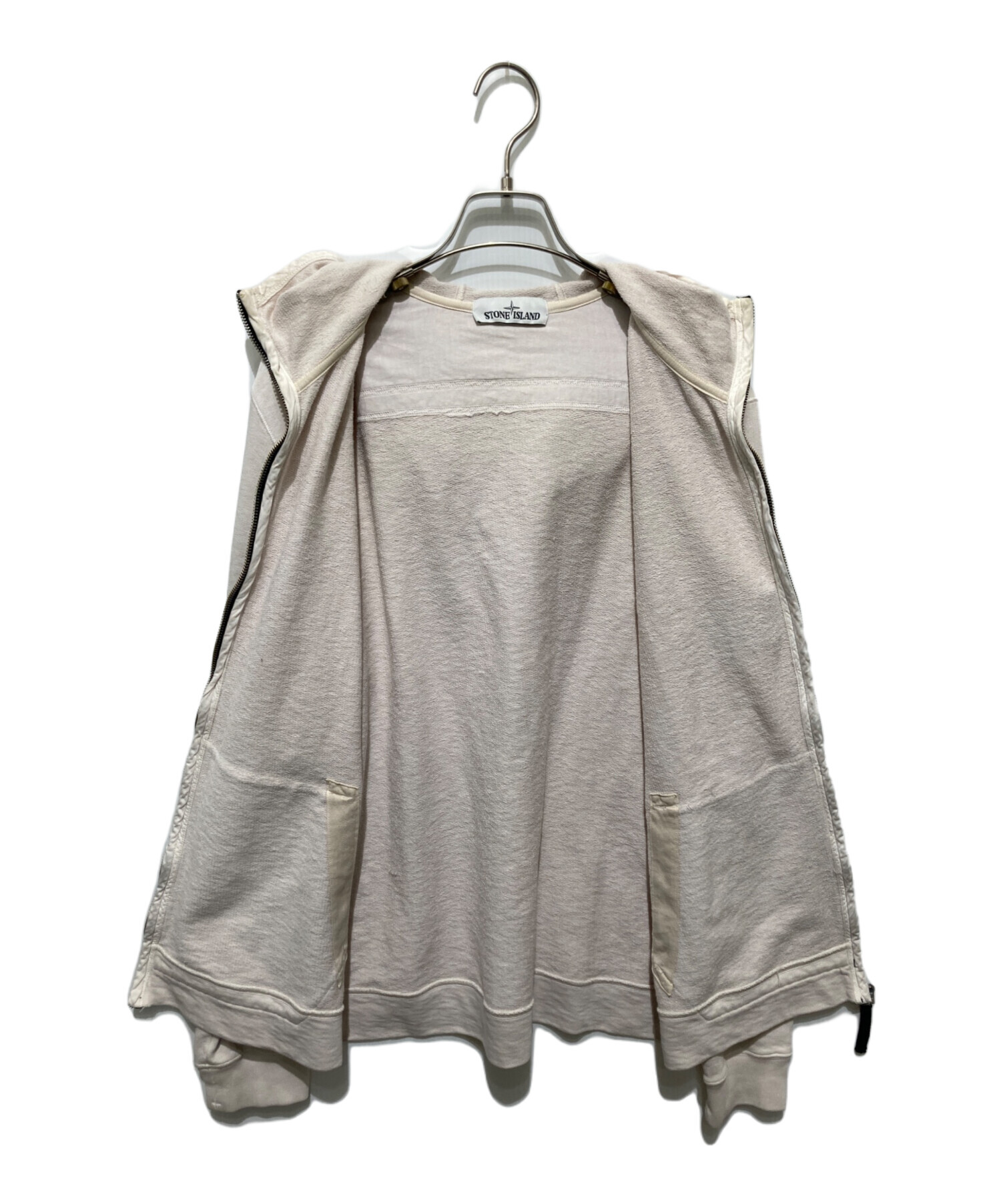 中古・古着通販】STONE ISLAND (ストーンアイランド) ZIP UP HOODIE