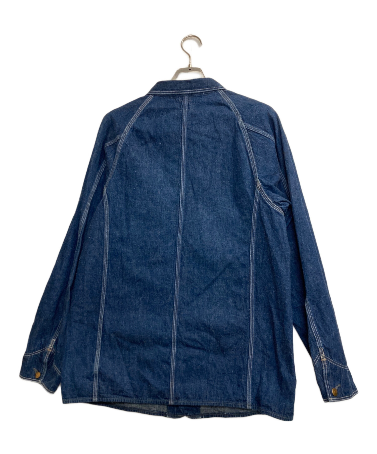 中古・古着通販】orSlow (オアスロウ) デニムカバーオール インディゴ