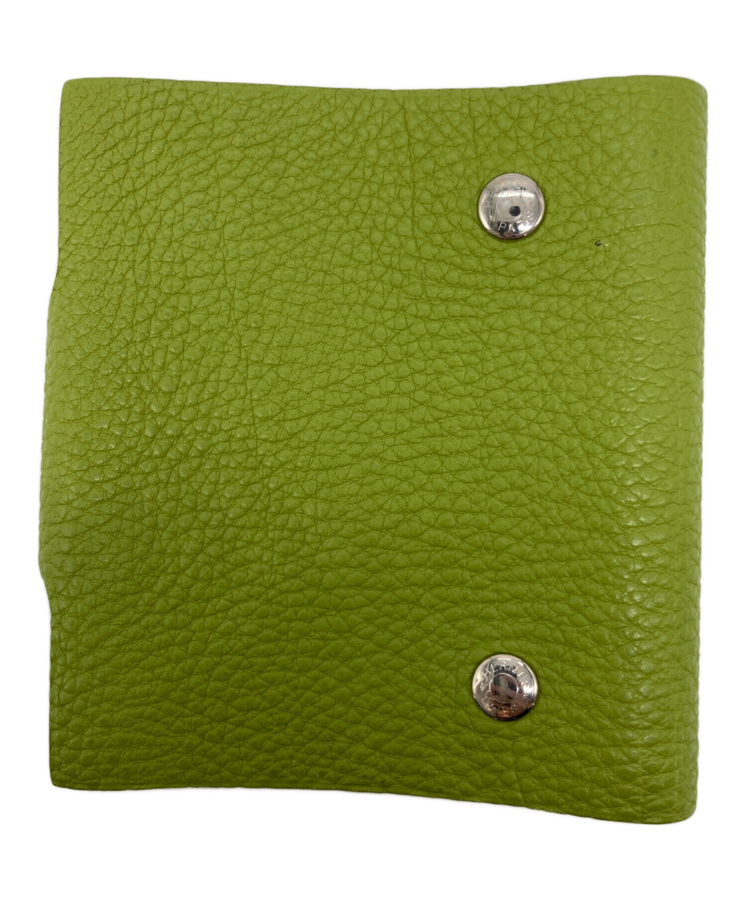 中古・古着通販】HERMES (エルメス) 手帳カバー グリーン(アニス