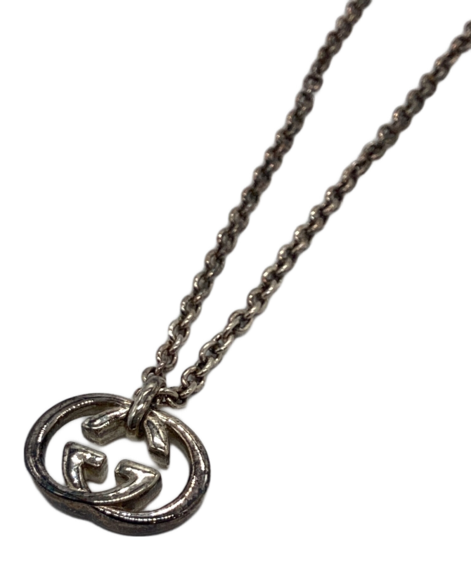 中古・古着通販】GUCCI (グッチ) インターロッキングGG ネックレス