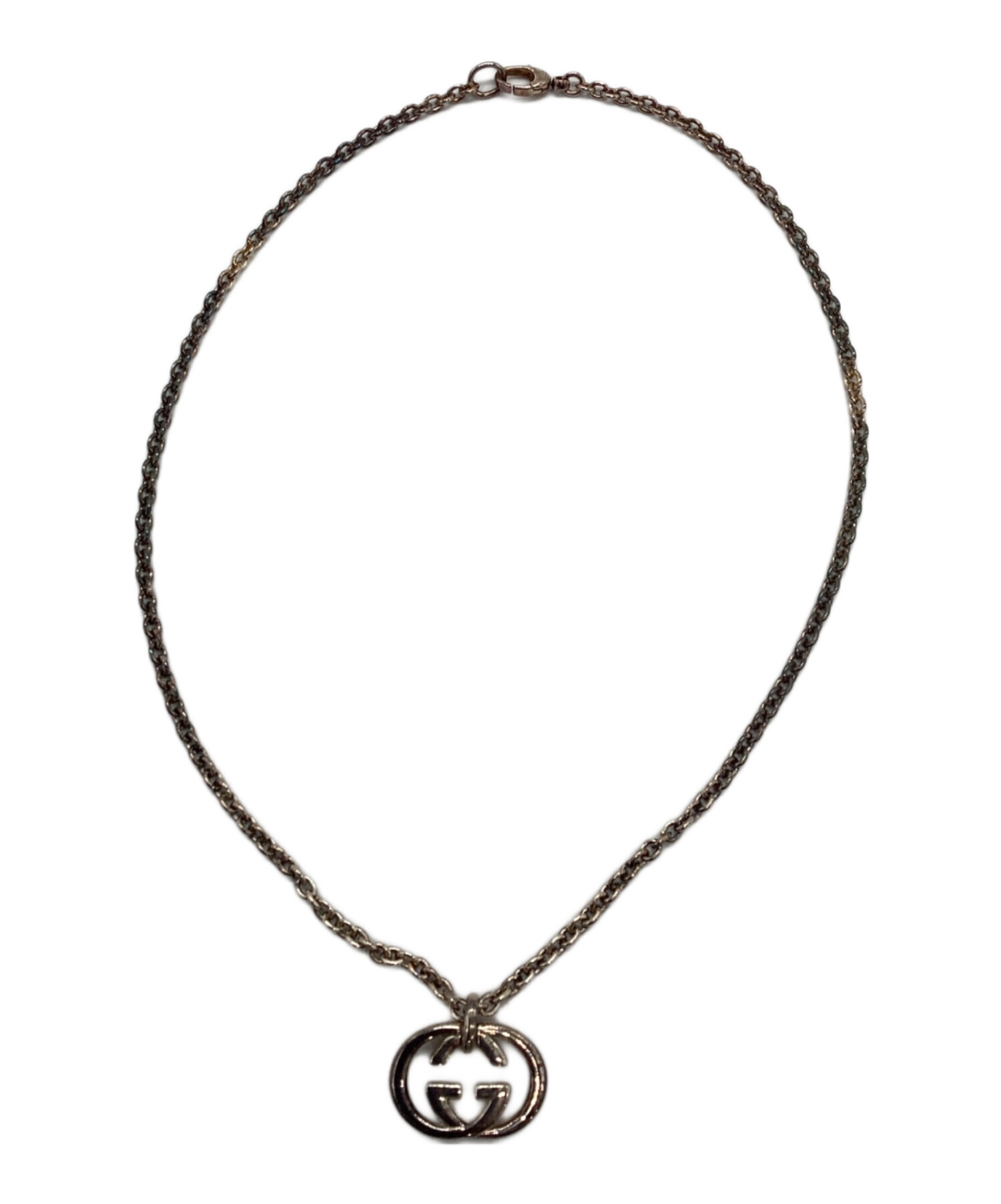 中古・古着通販】GUCCI (グッチ) インターロッキングGG ネックレス