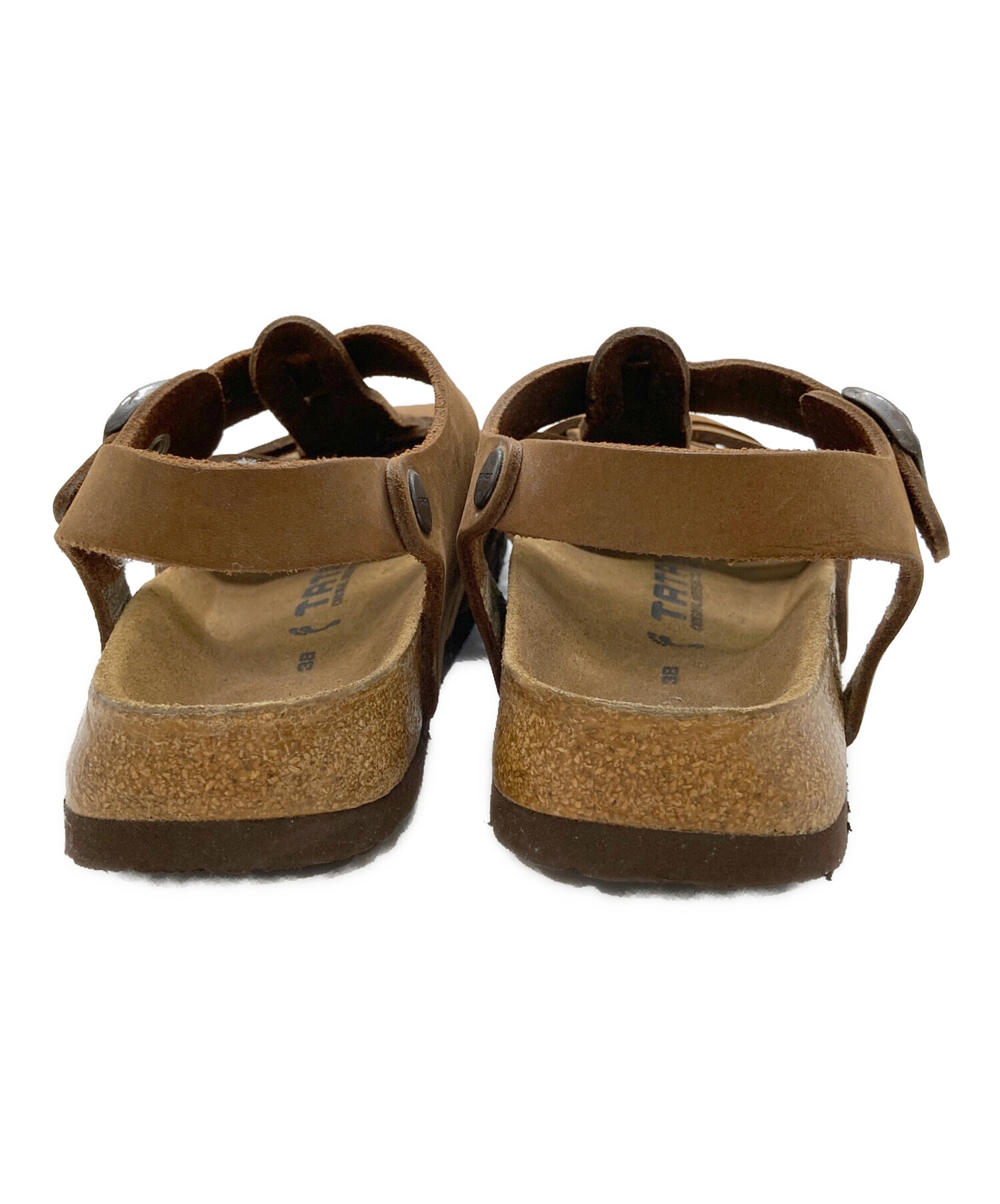 【BIRKENSTOCK】TATAMI Doha グルカサンダル 38号 中古・古着通販】TATAMI (タタミ) Doha グルカサンダル ベージュ