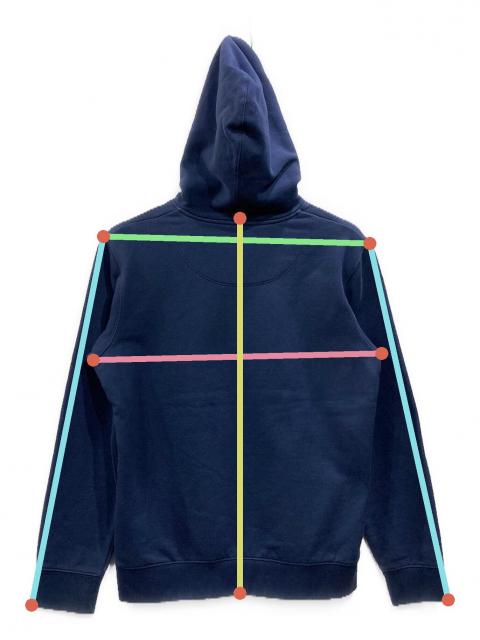 中古・古着通販】COACH (コーチ) プルオーバーパーカー ネイビー 