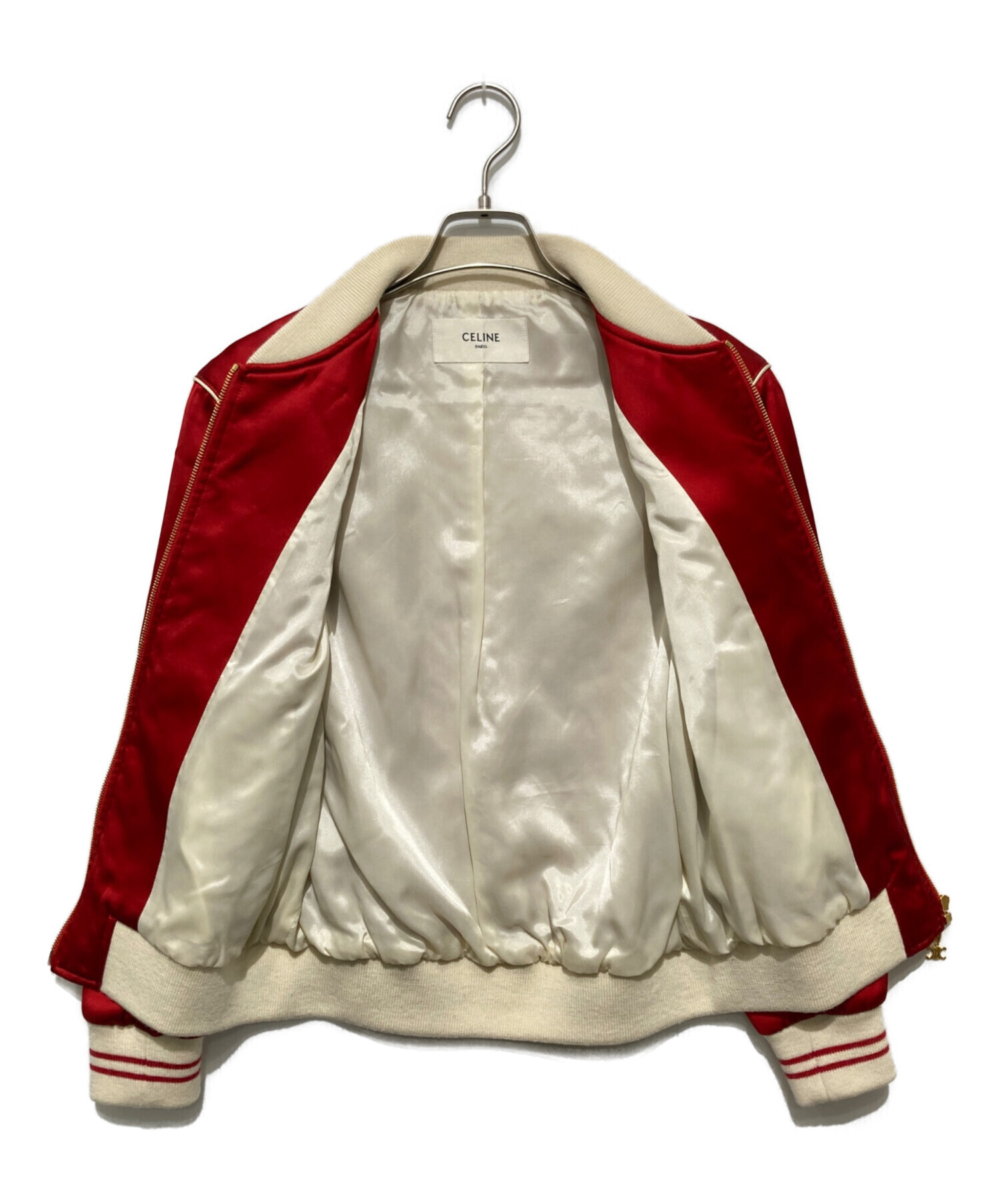中古・古着通販】CELINE (セリーヌ) SATIN VERSITY TEDDY JACKET