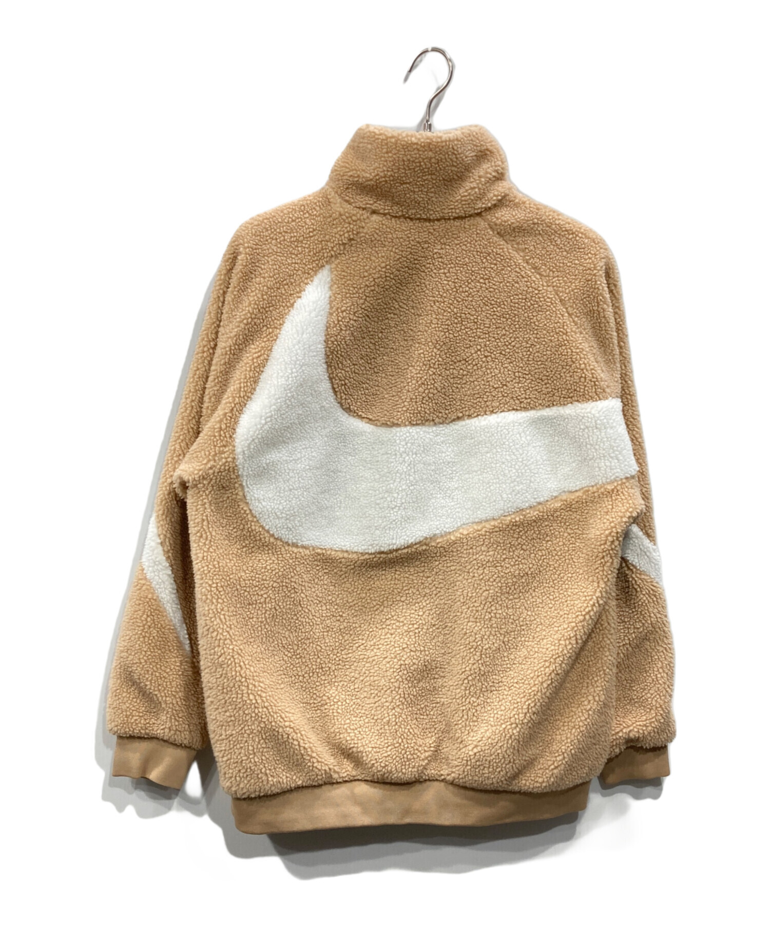 中古・古着通販】NIKE (ナイキ) リバーシブルボアジャケット ブラウン