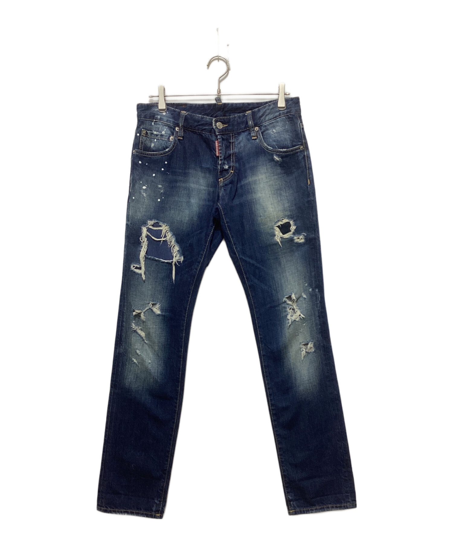 中古・古着通販】DSQUARED2 (ディースクエアード) ダメージ加工 
