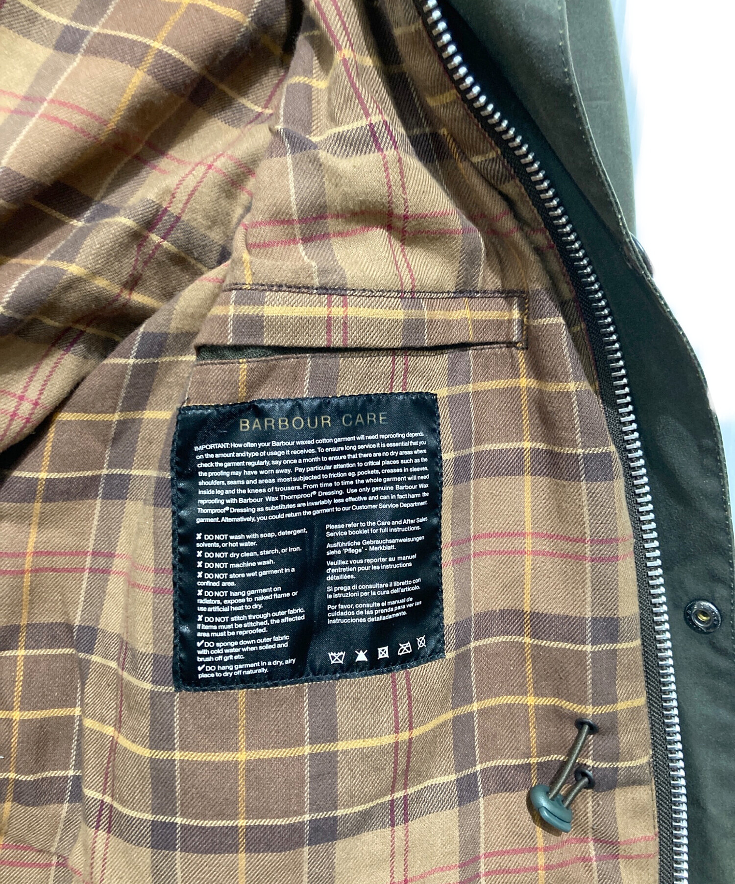 中古・古着通販】Barbour (バブアー) DERWENT JACKET ダーウェント 