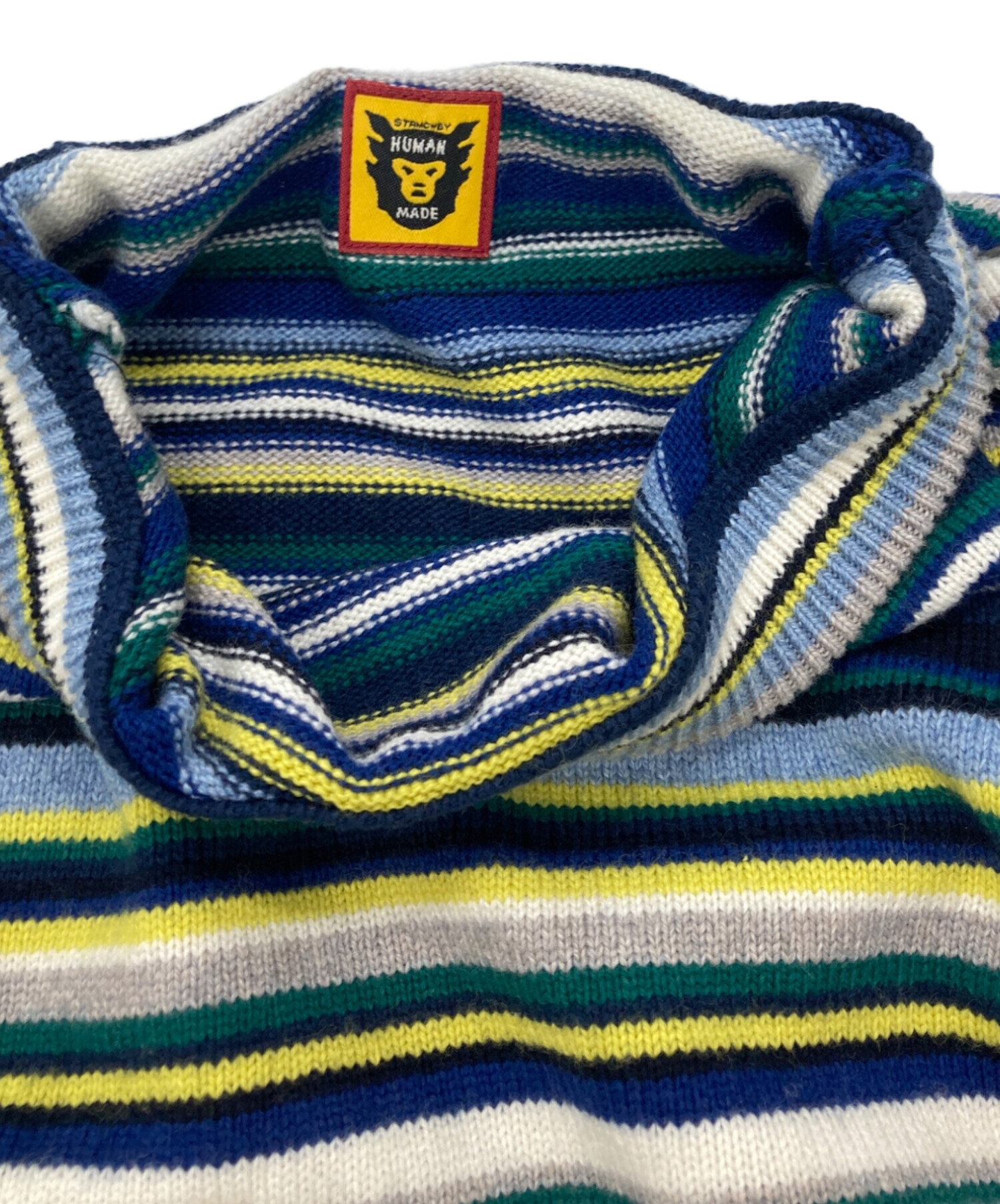 中古・古着通販】HUMAN MADE (ヒューマンメイド) 23AW MULTI STRIPED