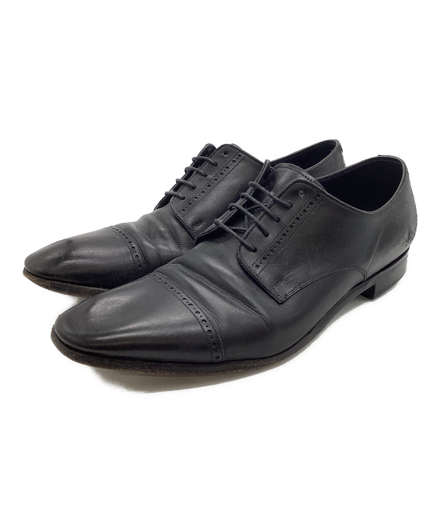 中古・古着通販】浅草靴誂 (アサクサカチョウ) ストレートチップ 外