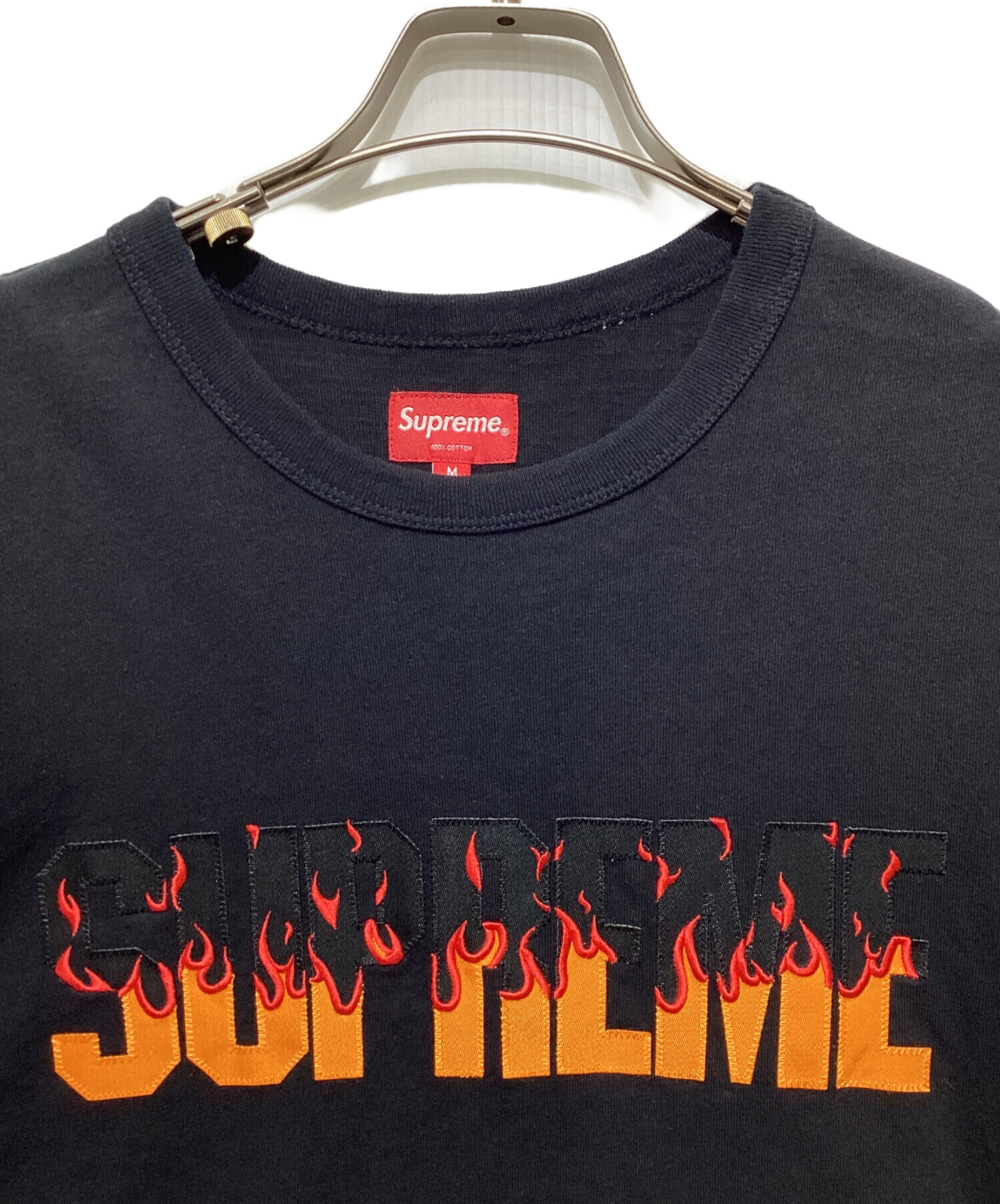 中古・古着通販】SUPREME (シュプリーム) 19AW Flame S/S Top フレイム 
