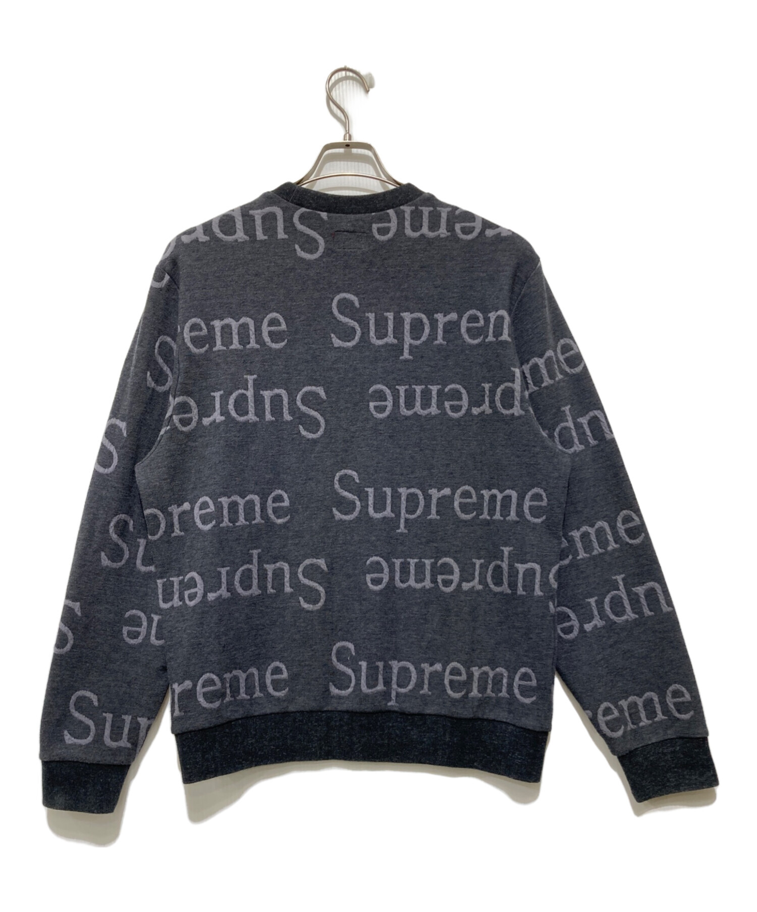 中古・古着通販】Supreme (シュプリーム) 18SS Jacquard Logo Crewneck