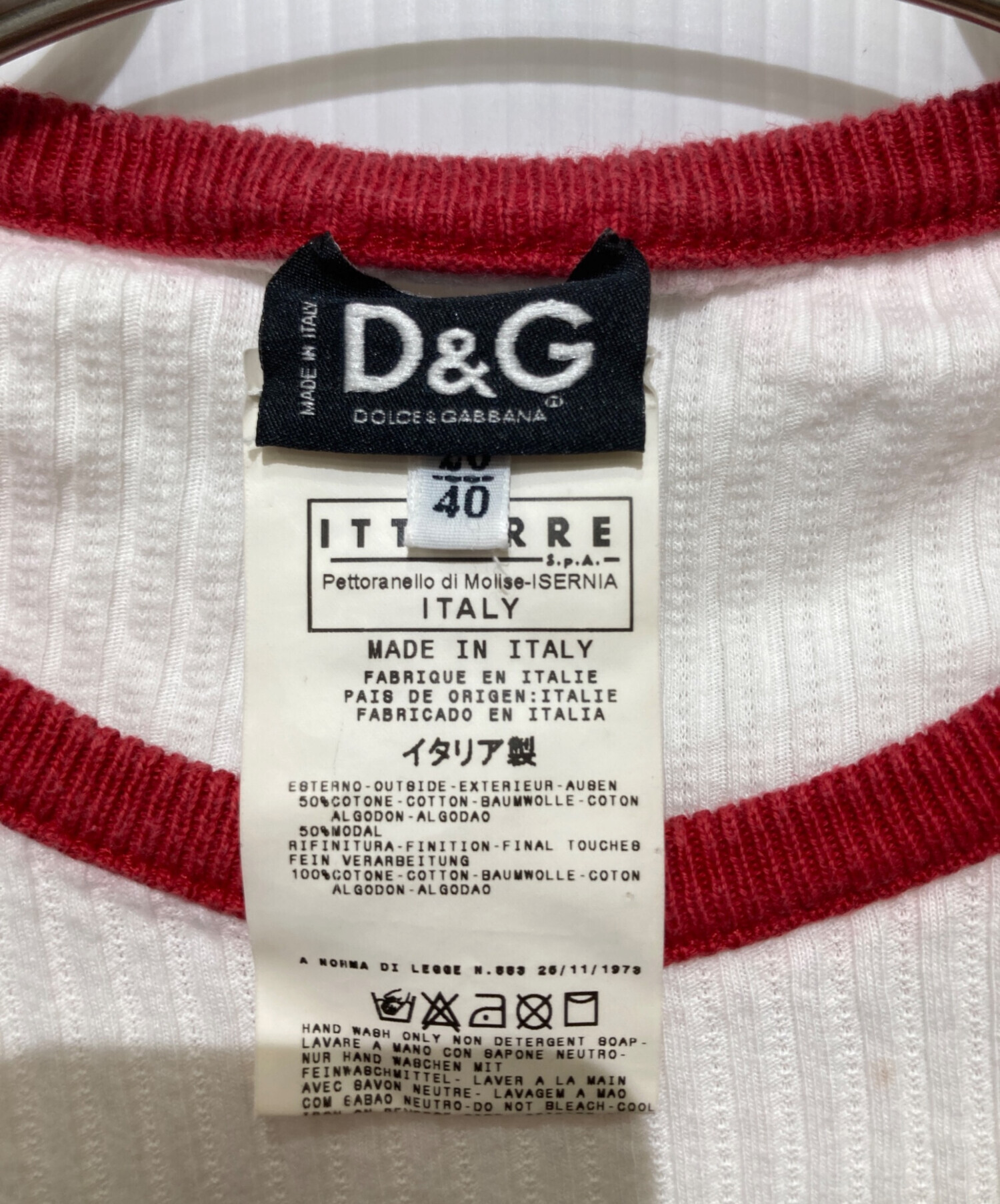 中古・古着通販】DOLCE & GABBANA (ドルチェ＆ガッバーナ) D&G ロゴ