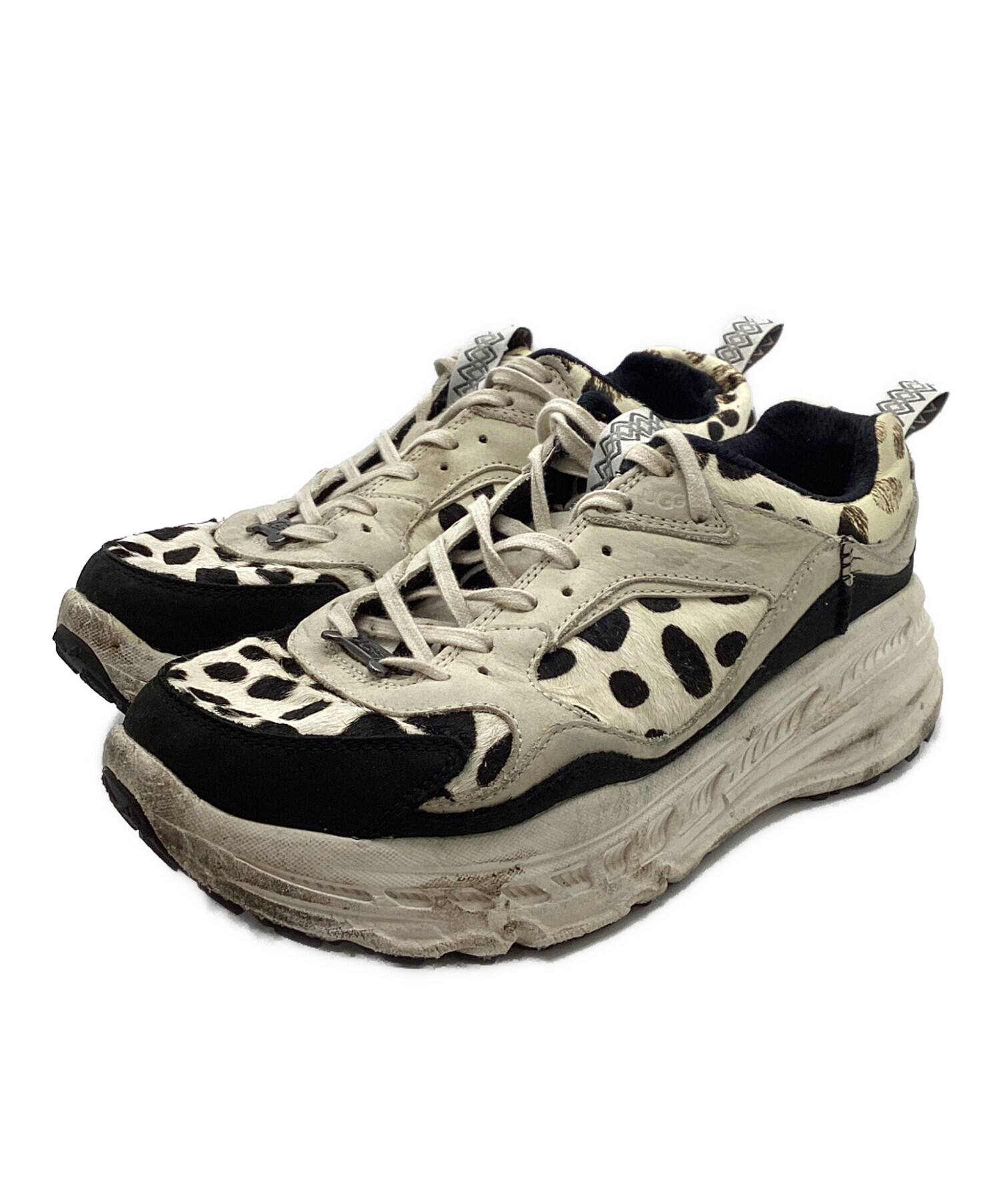 UGG×ATMOS アグ アトモス コラボ ダルメシアン柄 スニーカー　UGG 中古・古着通販】UGG (アグ) ATMOS (アトモス) ダルメシアン ベージュ