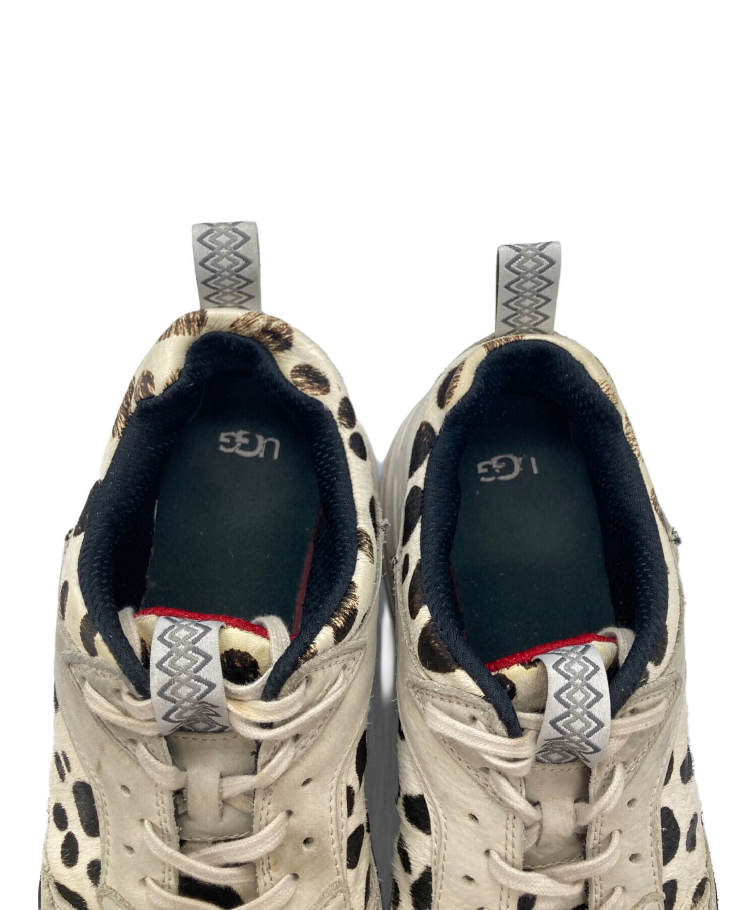 UGG×ATMOS アグ アトモス コラボ ダルメシアン柄 スニーカー　UGG 中古・古着通販】UGG (アグ) ATMOS (アトモス) ダルメシアン ベージュ