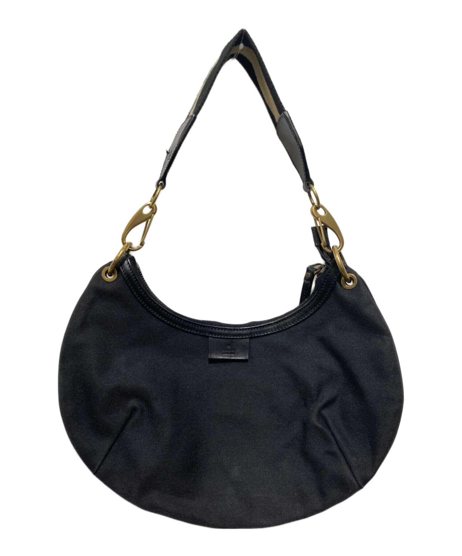 中古・古着通販】GUCCI (グッチ) ハーフムーンショルダーバッグ 