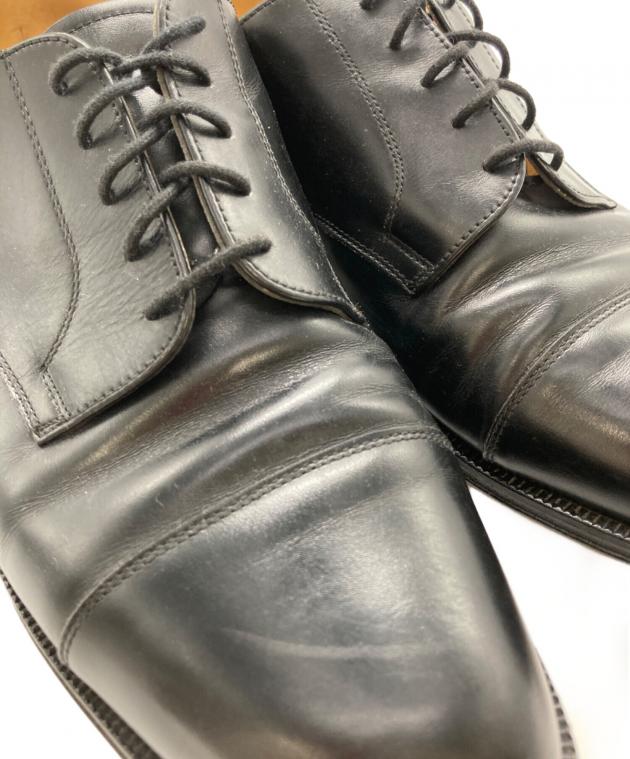 【送料無料】BALLY バリー ストレートチップ レースアップ 黒 251023 中古・古着通販】BALLY (バリー) ストレートチップシューズ ブラック