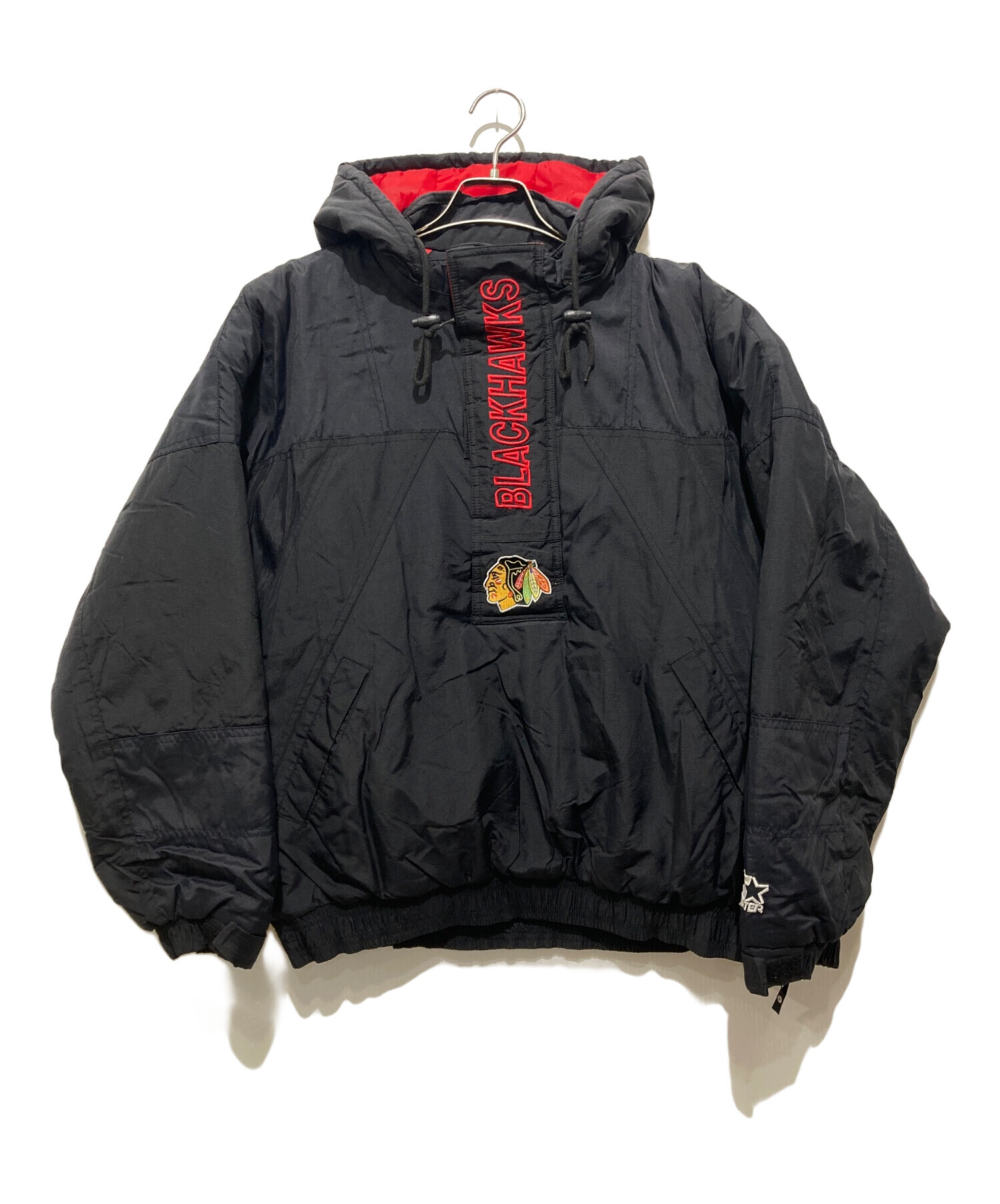 中古・古着通販】STARTER (スターター) 中綿ジャケット ブラック