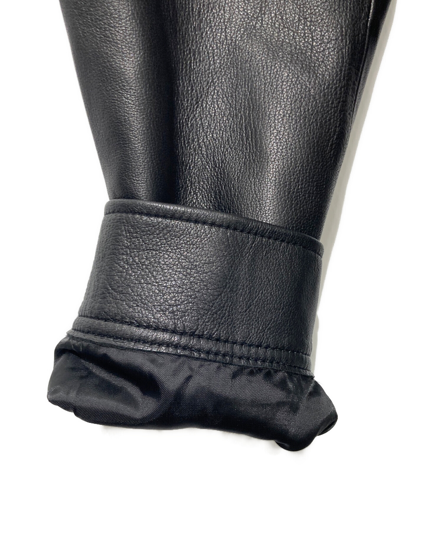 中古・古着通販】Schott (ショット) ラムレザーウエスタンシャツ 