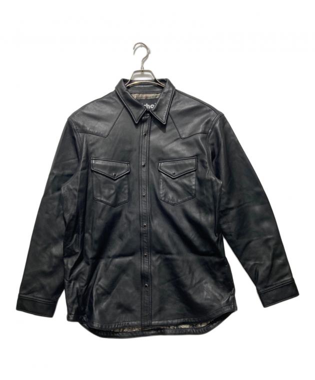Schott ショットラムレザーウエスタンシャツ XL Amazon.co.jp: [Schott NYC] [ショット] LAMB LEATHER WESTERN SHIRT