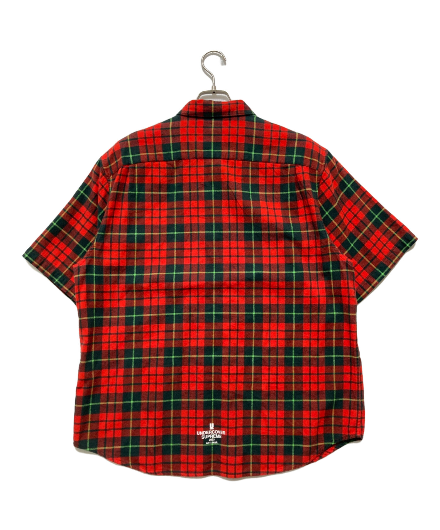 極希少XXL Supreme シュプリーム チェック フランネルシャツ 刺繍 中古・古着通販】SUPREME (シュプリーム) UNDERCOVER (アンダーカバー
