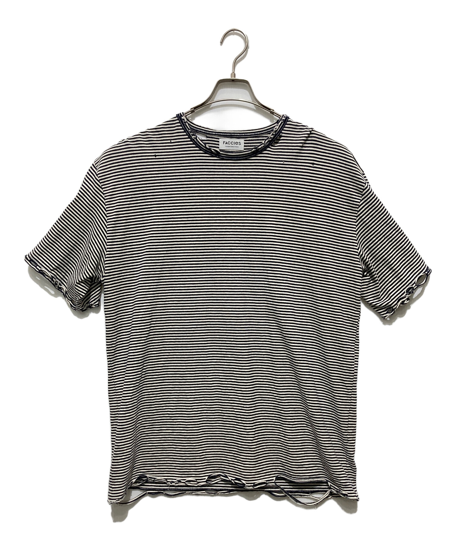 中古・古着通販】FACCIES (ファッチーズ) COTTON BORDER LS ボーダー 