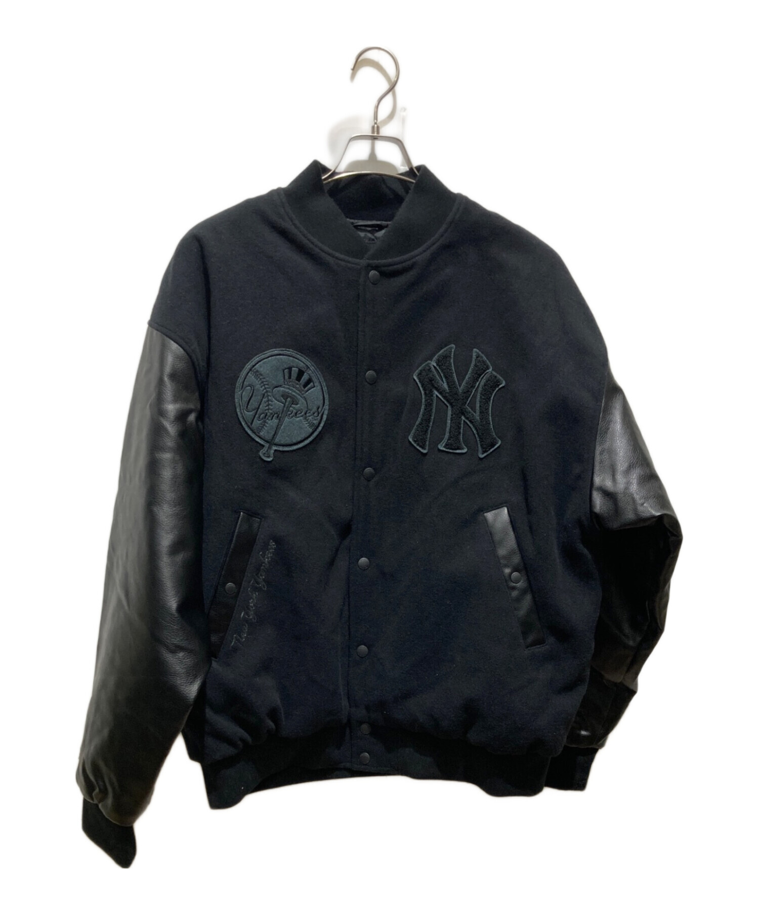 中古・古着通販】New Era (ニューエラ) スタジャン ブラック サイズ