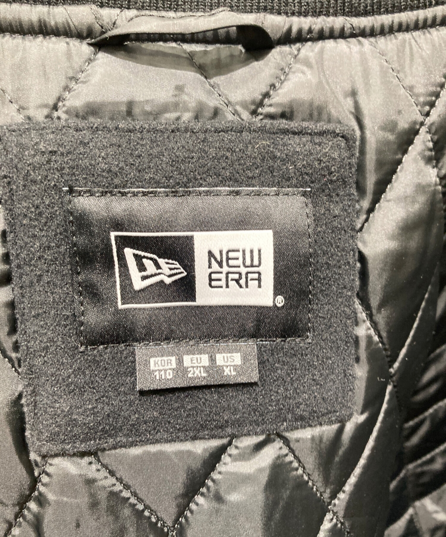 中古・古着通販】New Era (ニューエラ) スタジャン ブラック サイズ