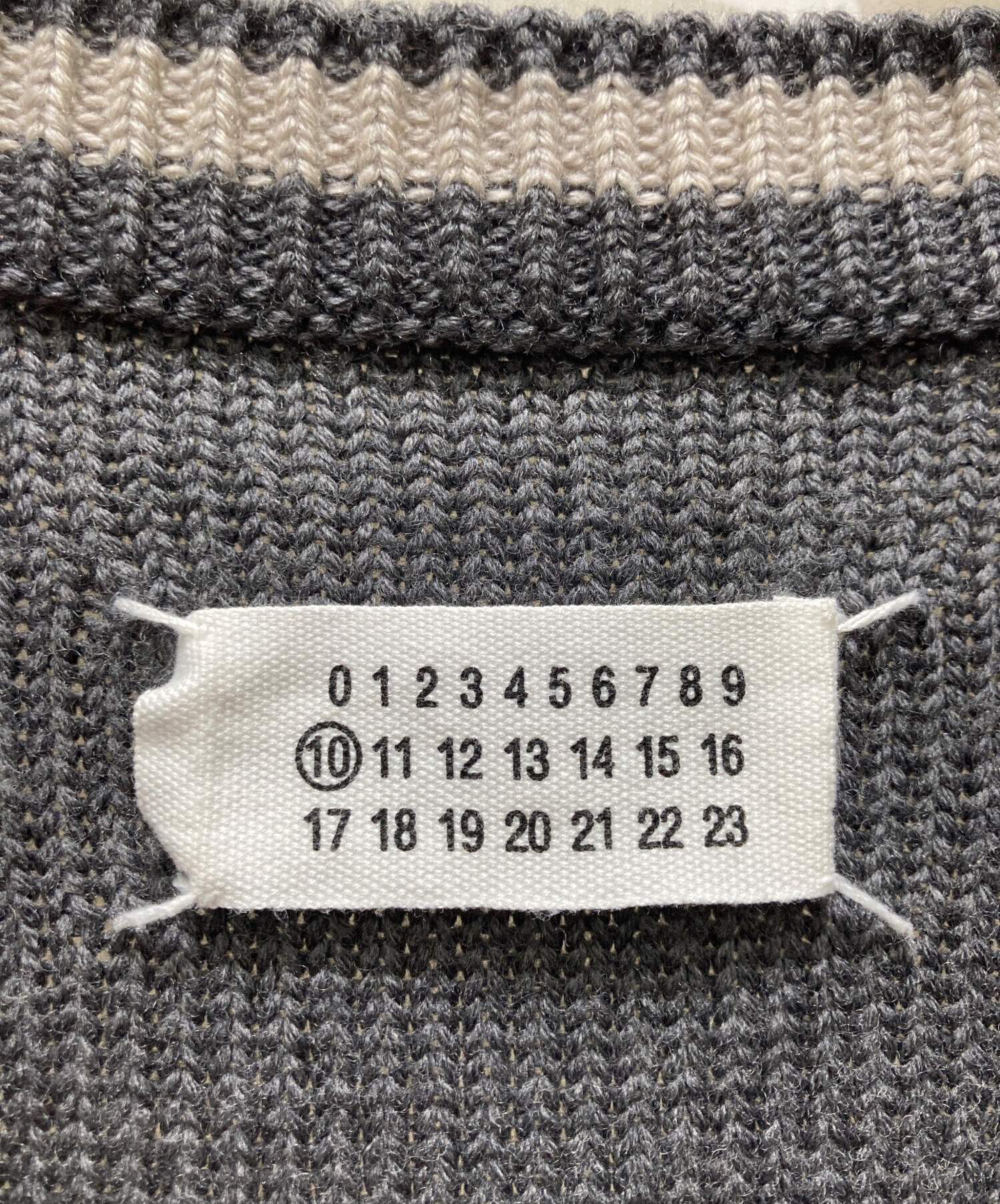 中古・古着通販】Maison Margiela (メゾンマルジェラ) 比翼ニット