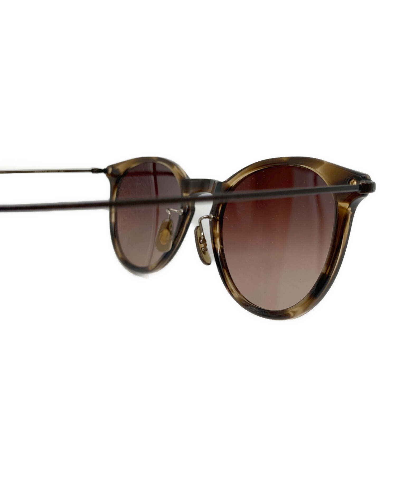 OLIVER PEOPLES オリバーピープルズ サングラス  茶 【古着】【中古】【送料無料】 OLIVER PEOPLES（オリバーピープルズ）サングラス 茶 サイズ:- メンズ