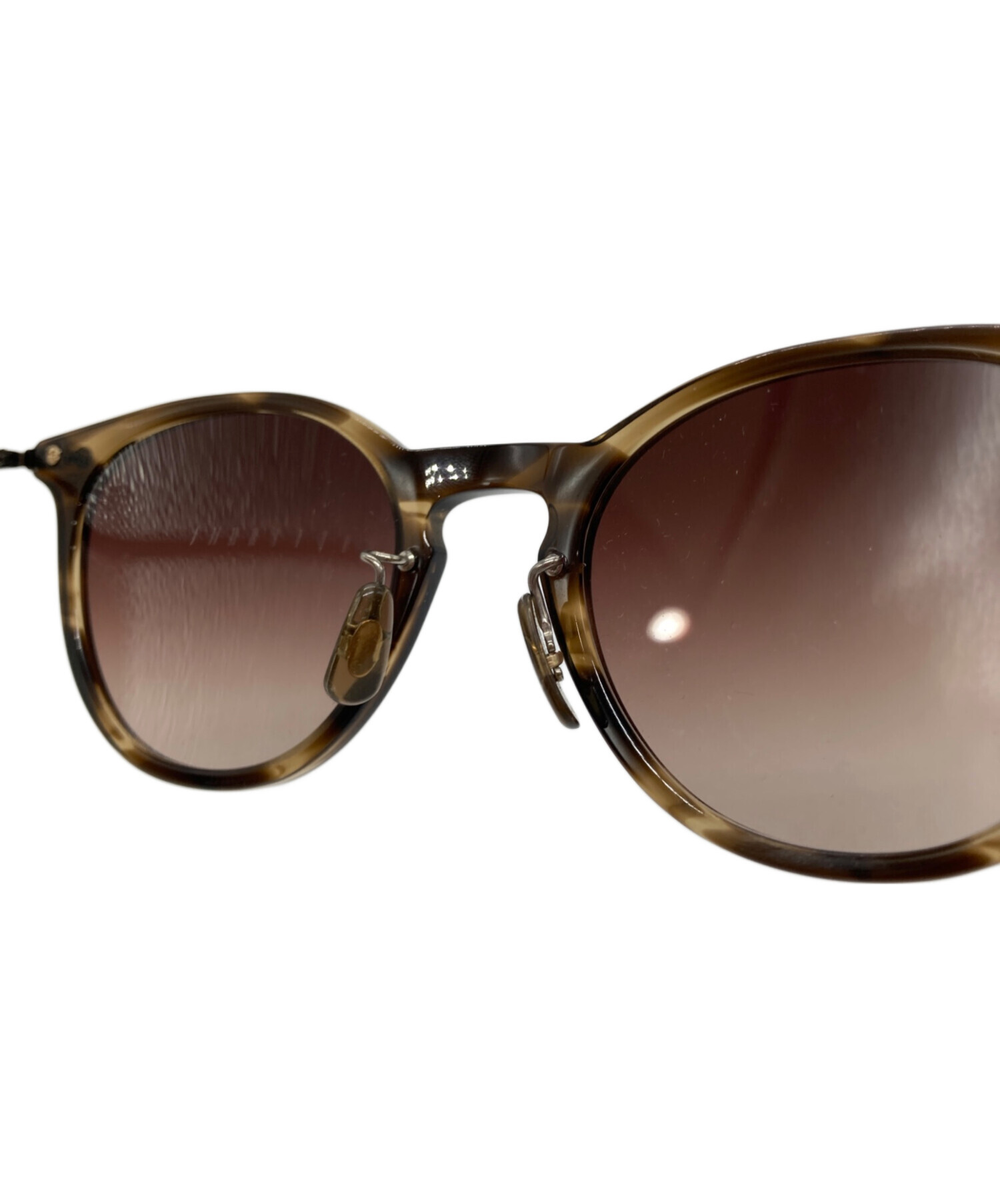 OLIVER PEOPLES オリバーピープルズ サングラス  茶 【古着】【中古】【送料無料】 OLIVER PEOPLES（オリバーピープルズ）サングラス 茶 サイズ:- メンズ