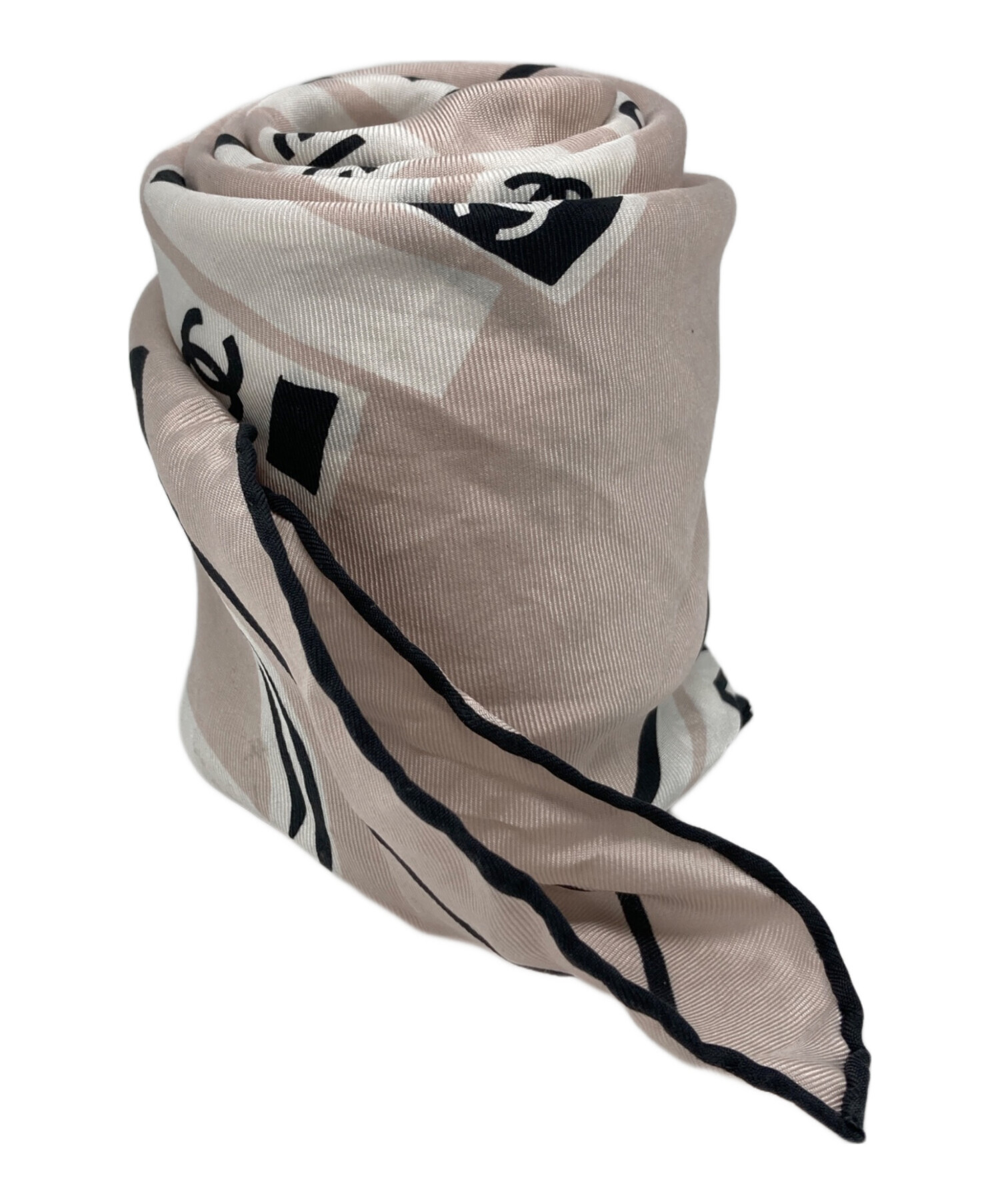 中古・古着通販】CHANEL (シャネル) ブックシェルフモチーフ シルク