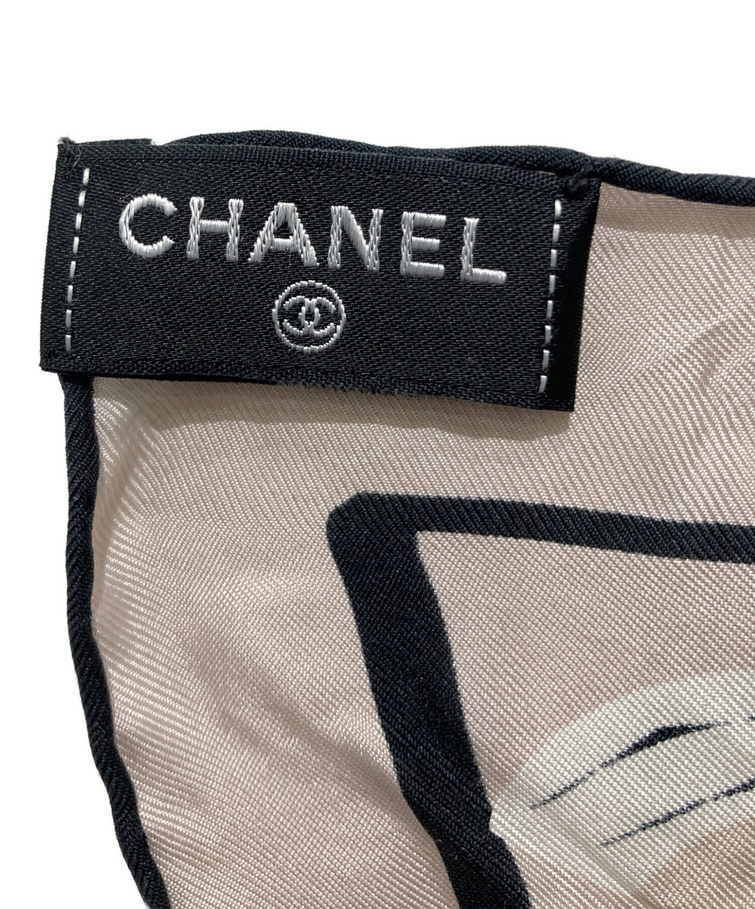中古・古着通販】CHANEL (シャネル) ブックシェルフモチーフ シルク