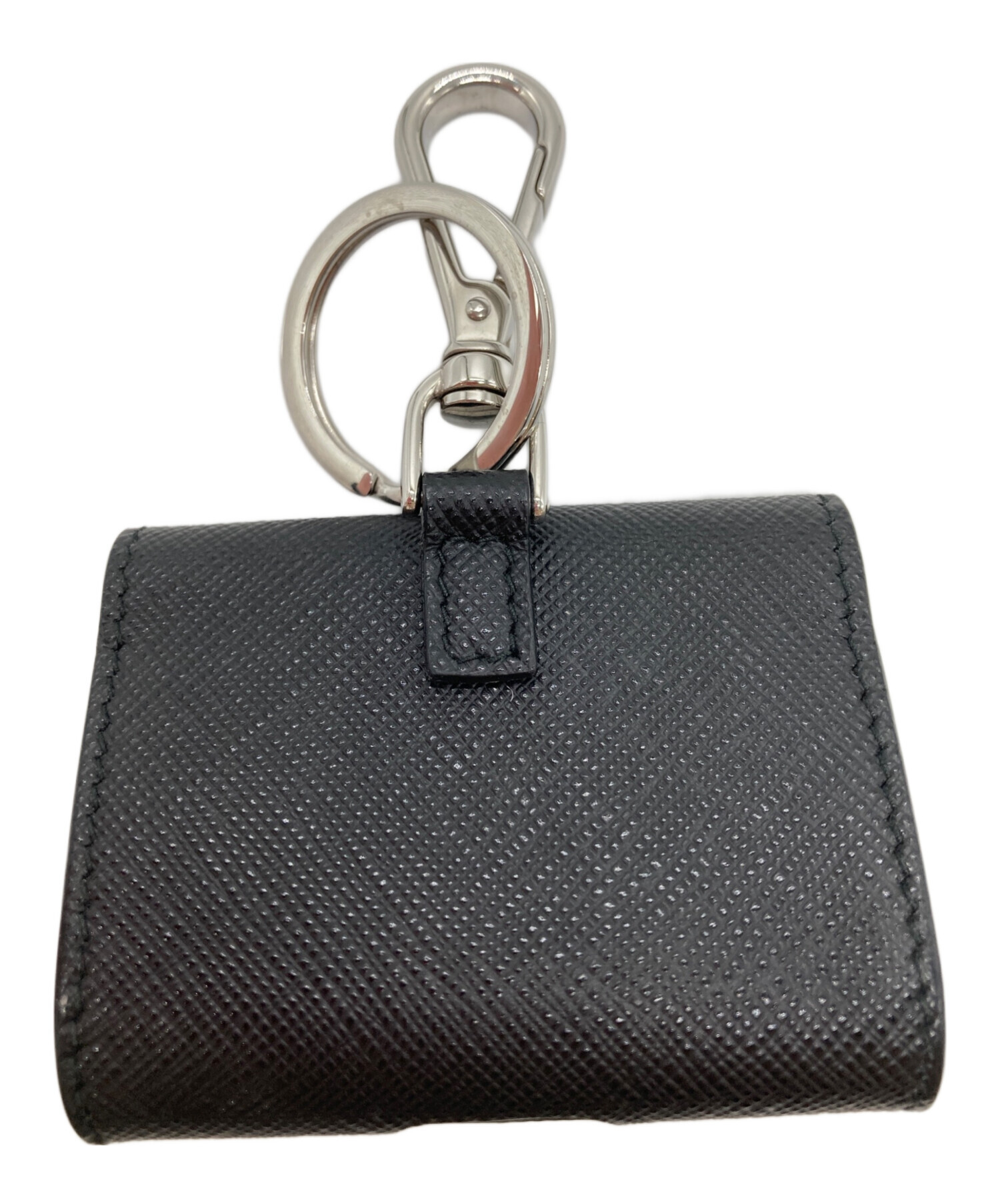 中古・古着通販】PRADA (プラダ) サフィアーノレザーイヤフォンケース 