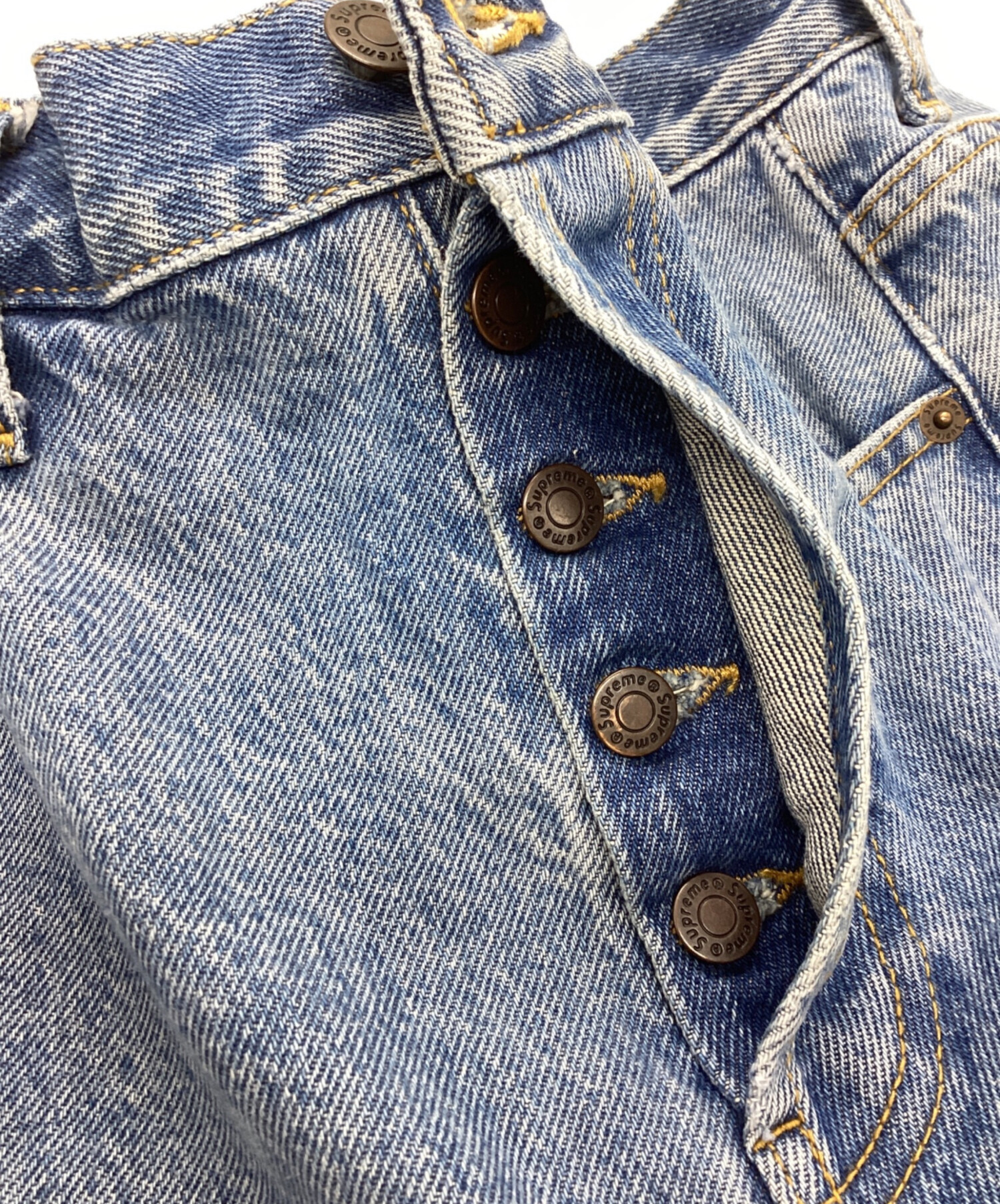 hさん 専用Supreme regular jean 30 Supreme Regular Jean 30 Washed Blue - メルカリ