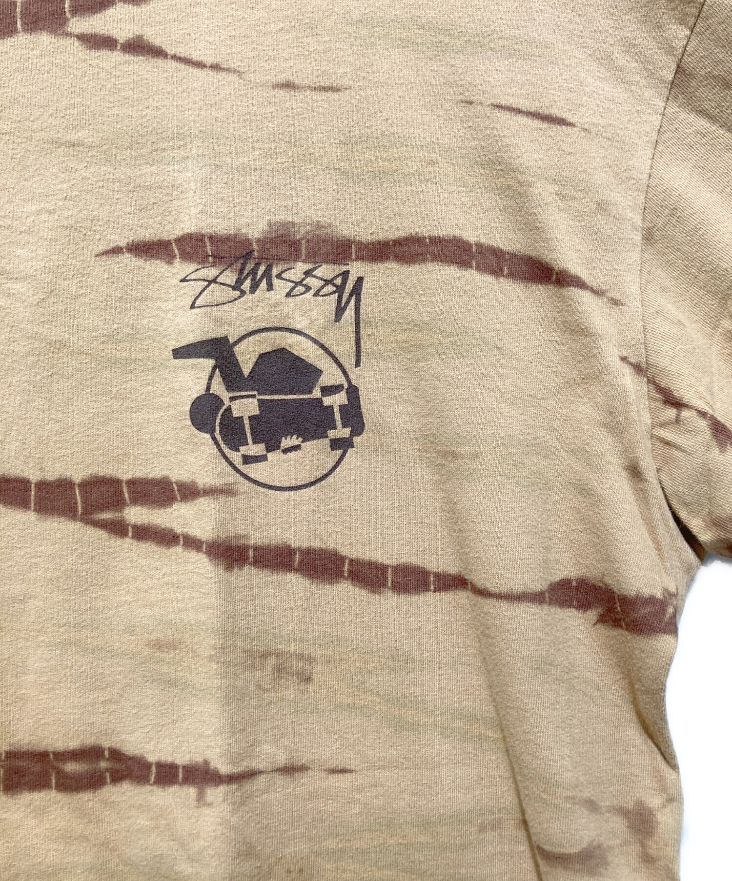 ベージュLサイズ)スケートシングStussy Tシャツ skatething 【公式通販】