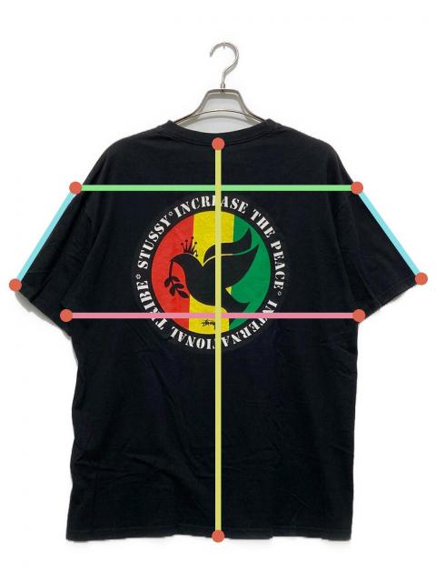 中古・古着通販】stussy (ステューシー) INCREASE THE PEACE TEE