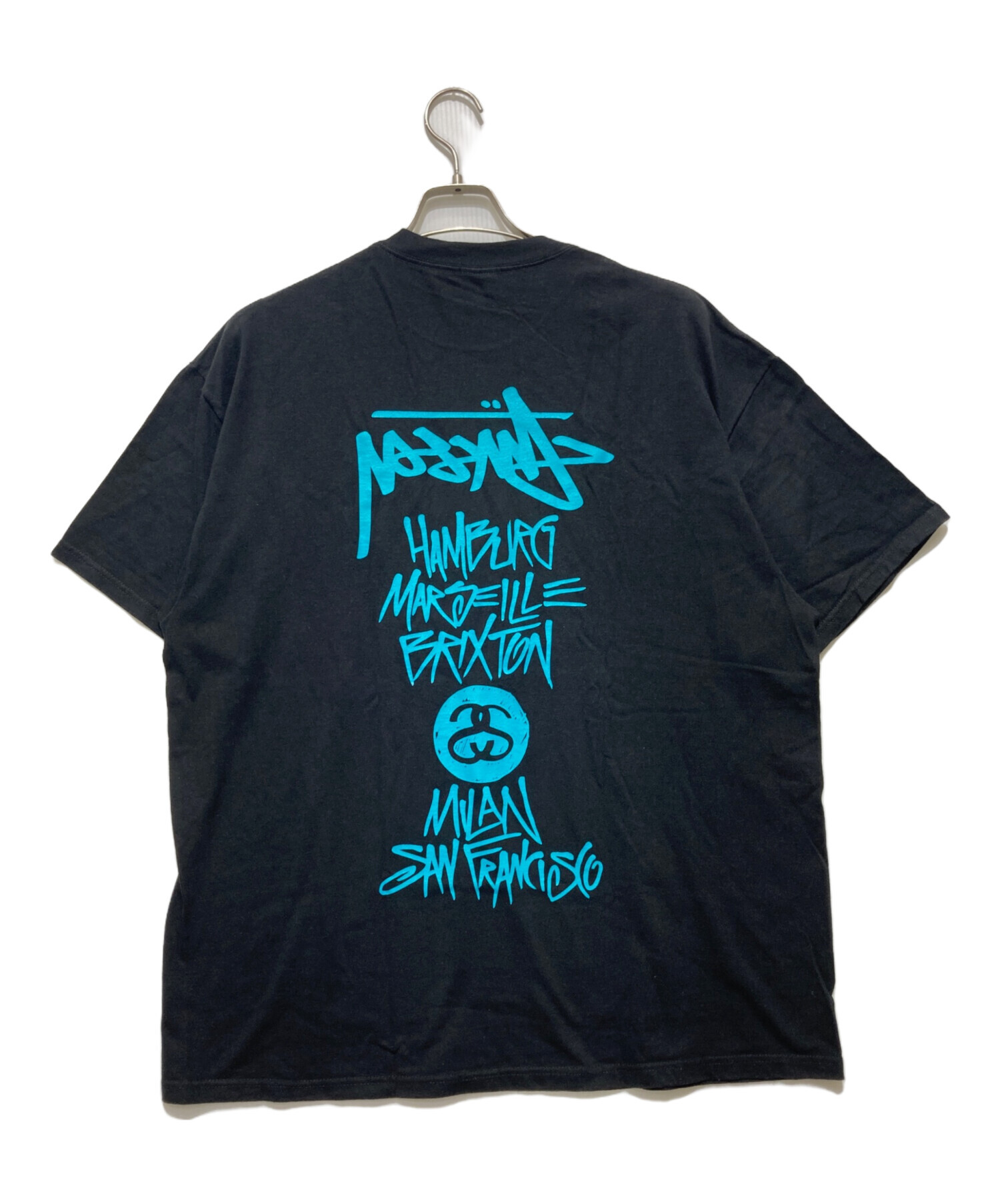 中古・古着通販】stussy (ステューシー) ワールドツアーTシャツ 
