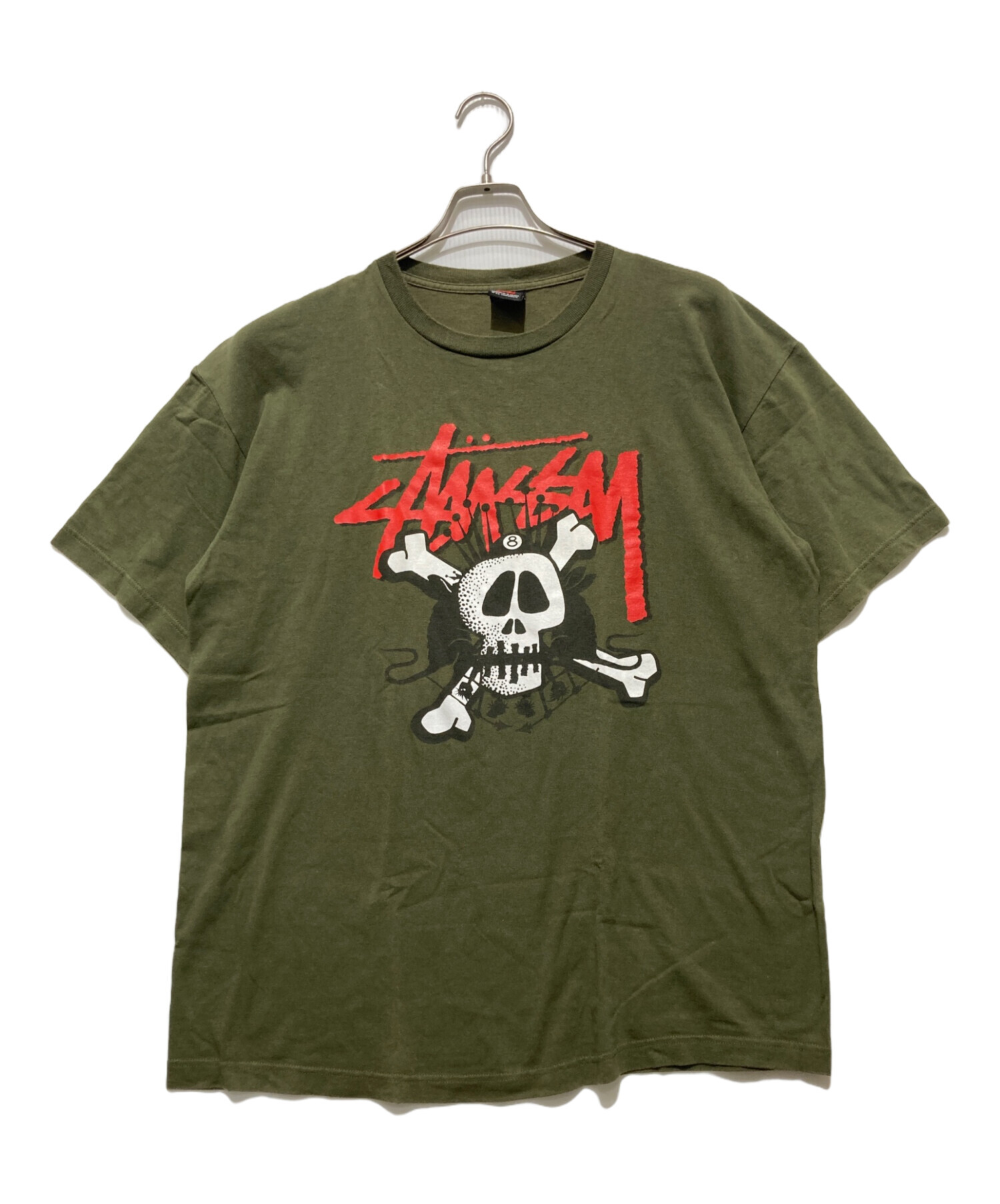 中古・古着通販】stussy (ステューシー) スカルTシャツ / プリントT 