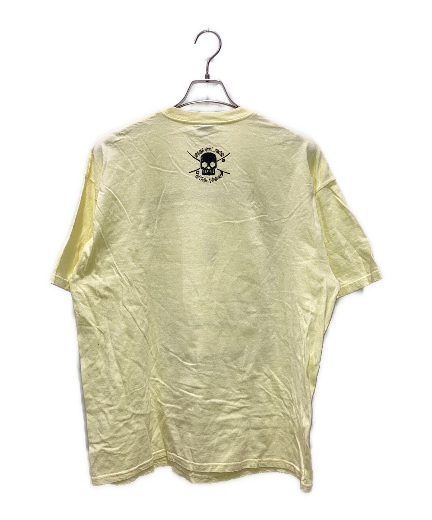 中古・古着通販】stussy (ステューシー) HEEL BRUISE TEE イエロー