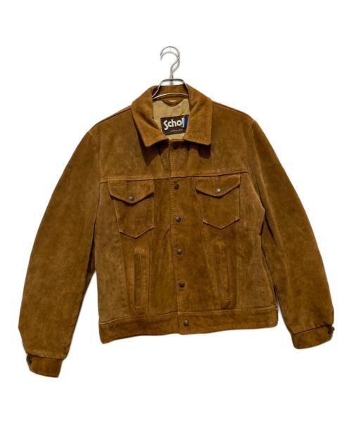 【激レア】　ショット　スエード3rdタイプウエスタントラッカージャケット 激レア】 ショット スエード3rdタイプウエスタントラッカージャケット