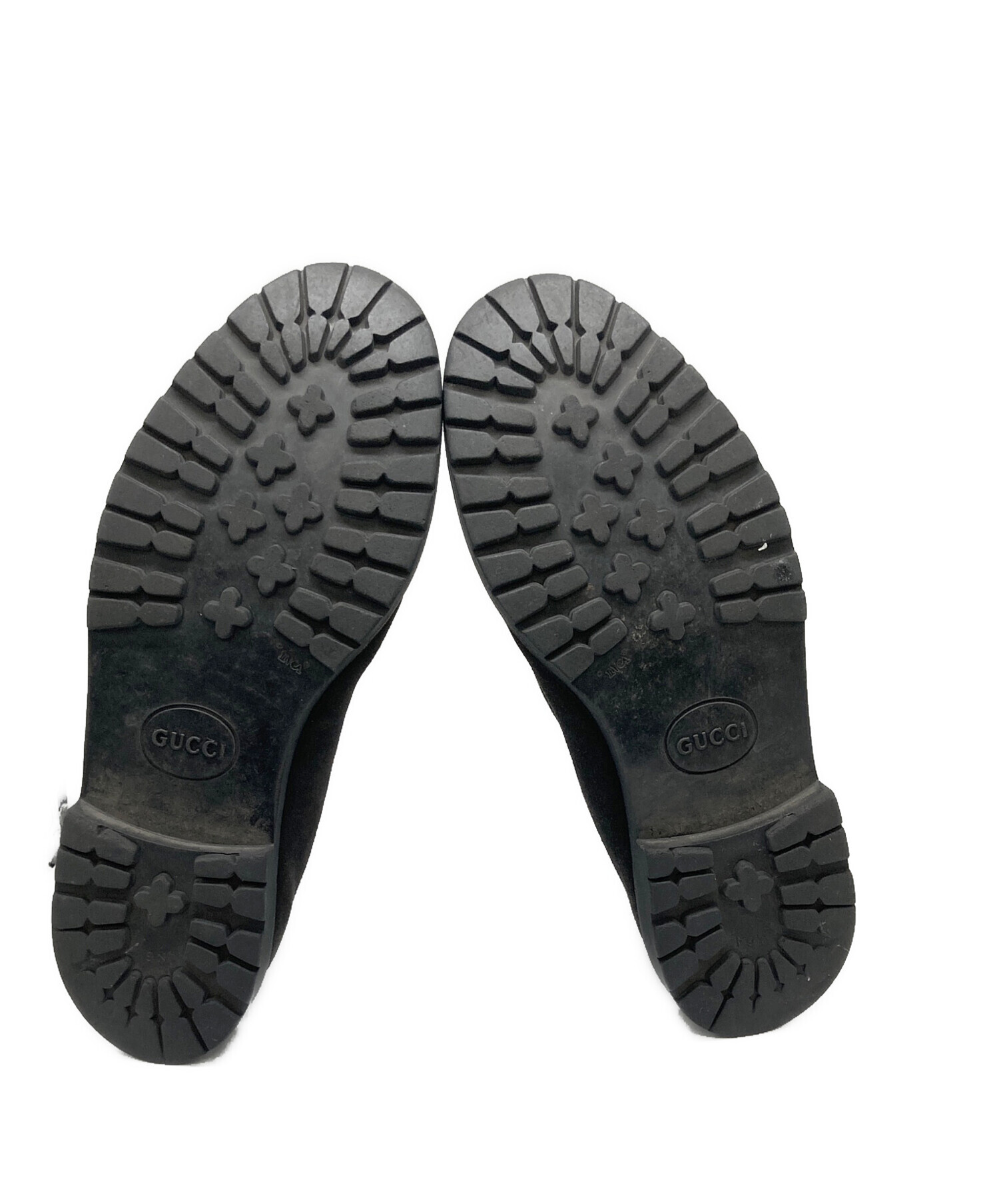 Komachi　GUCCI グッチ ホースビットチャッカー GUCCI 】 グッチ ホースビット チャッカブーツ オールソール(vibram