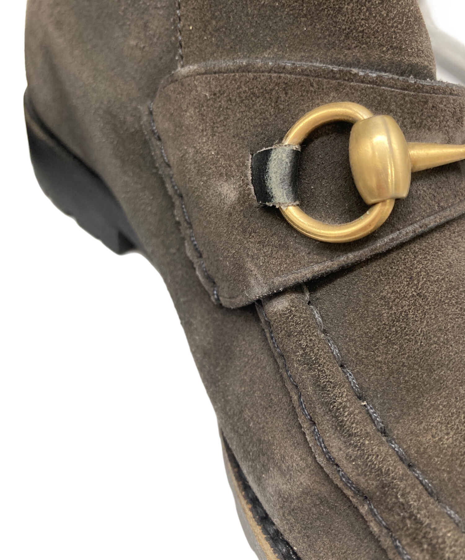 中古・古着通販】GUCCI (グッチ) ホースビットチャッカーブーツ