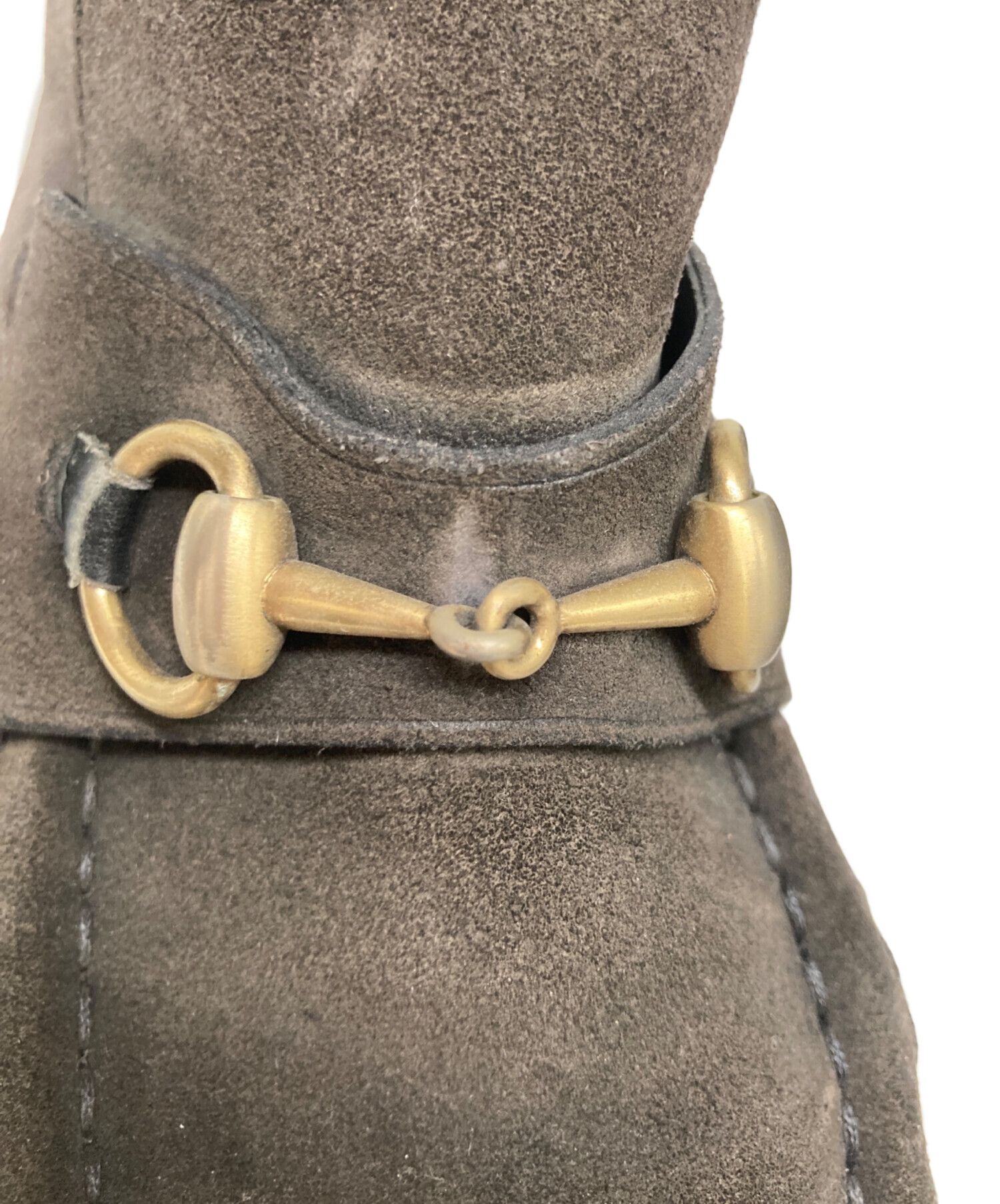 Komachi　GUCCI グッチ ホースビットチャッカー 中古・古着通販】GUCCI (グッチ) ホースビットチャッカーブーツ