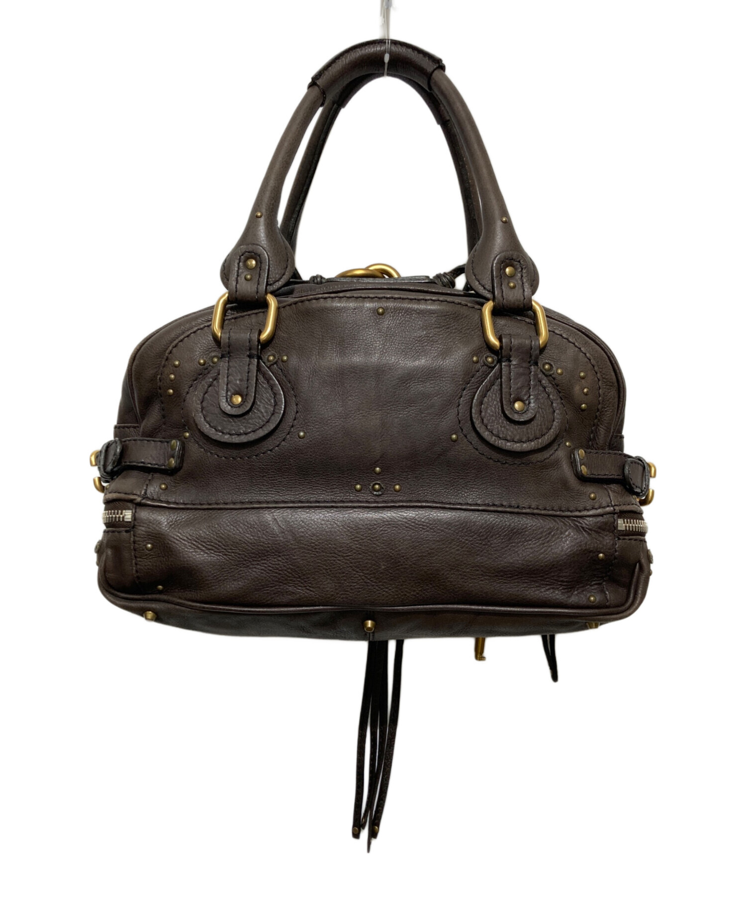 クロエChloe パディントン レザー Paddington バッグ 中古 Chloe】クロエ『パディントン トートバッグ』レディース 1週間保証