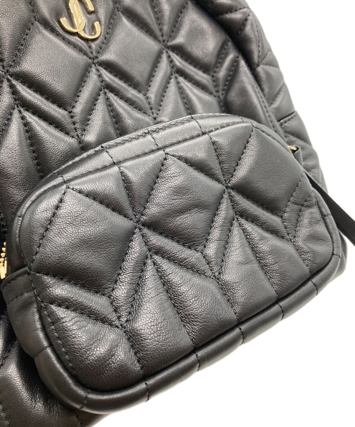 中古・古着通販】JIMMY CHOO (ジミーチュウ) キルティングミニリュック